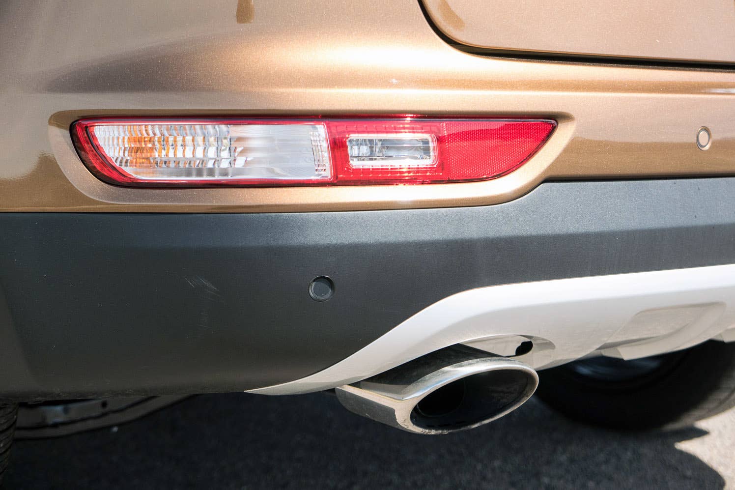 2017 Kia Sportage exhaust tip