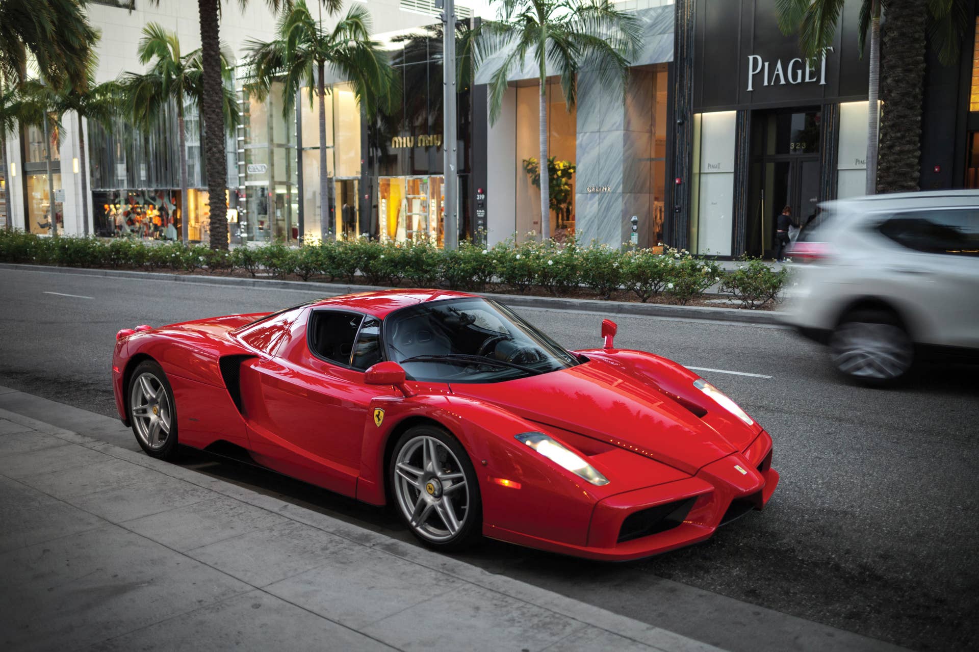 Ferrari Enzo front 3/4 street