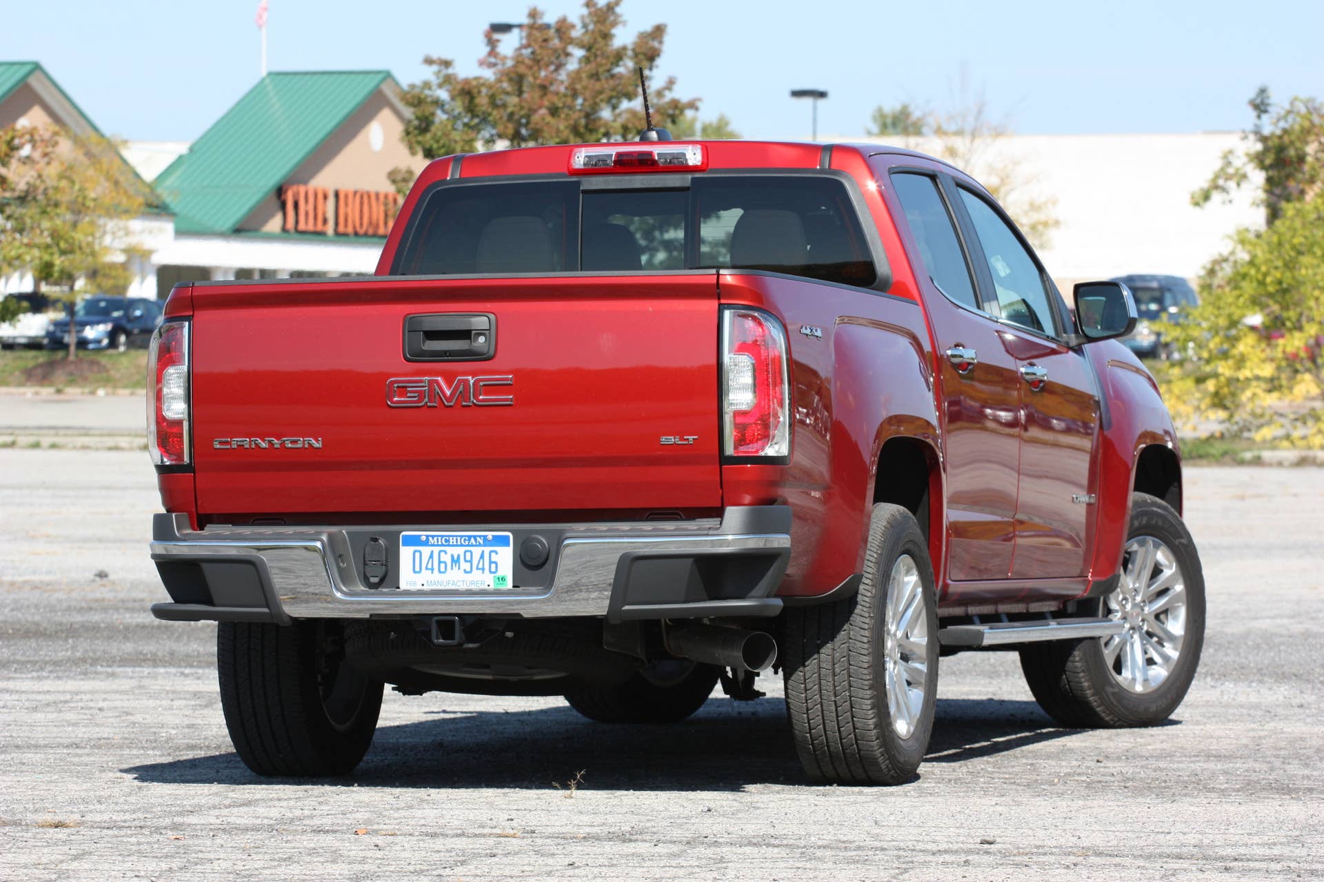 2016 GMC Canyon Diesel rear 3/4