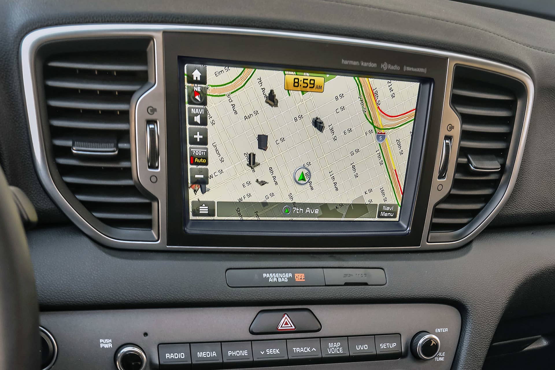 2017 Kia Sportage navigation system