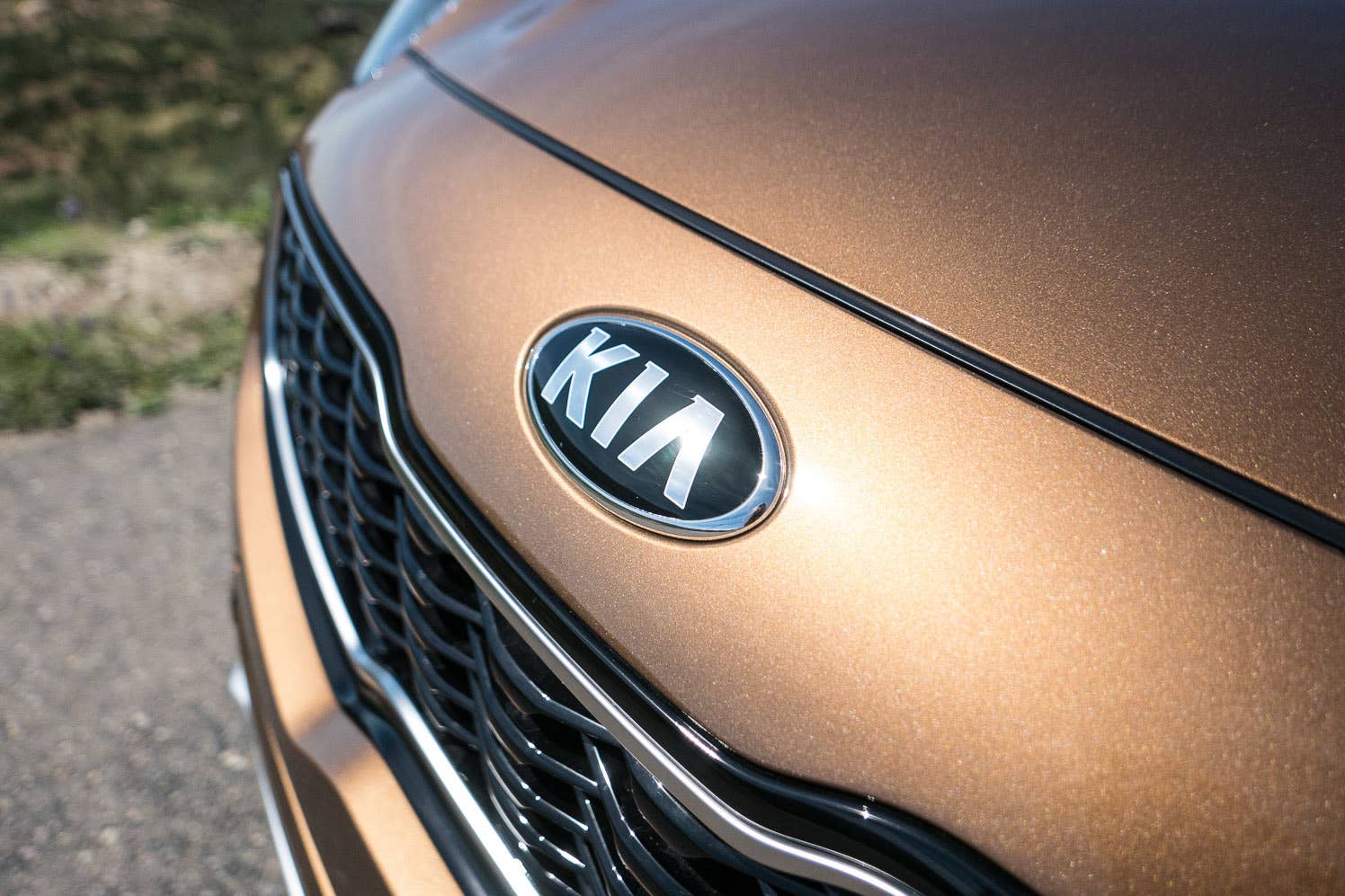 2017 Kia Sportage badge