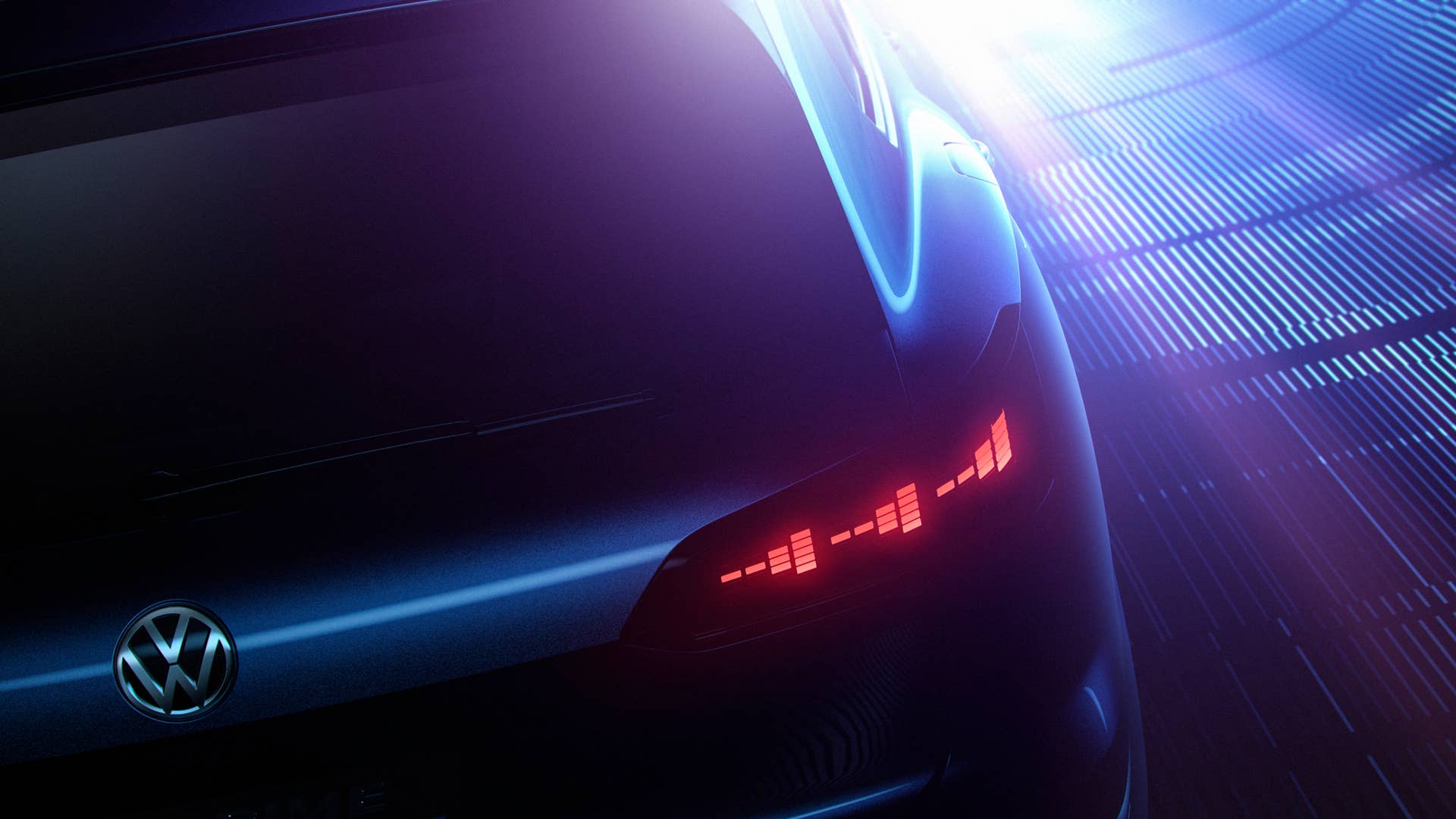 Volkswagen Beijing Concept SUV Teaser tail above