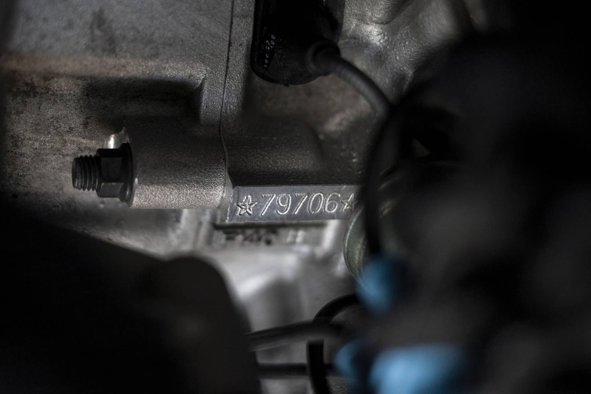 Floyd Mayweather 2003 Ferrari Enzo engine number