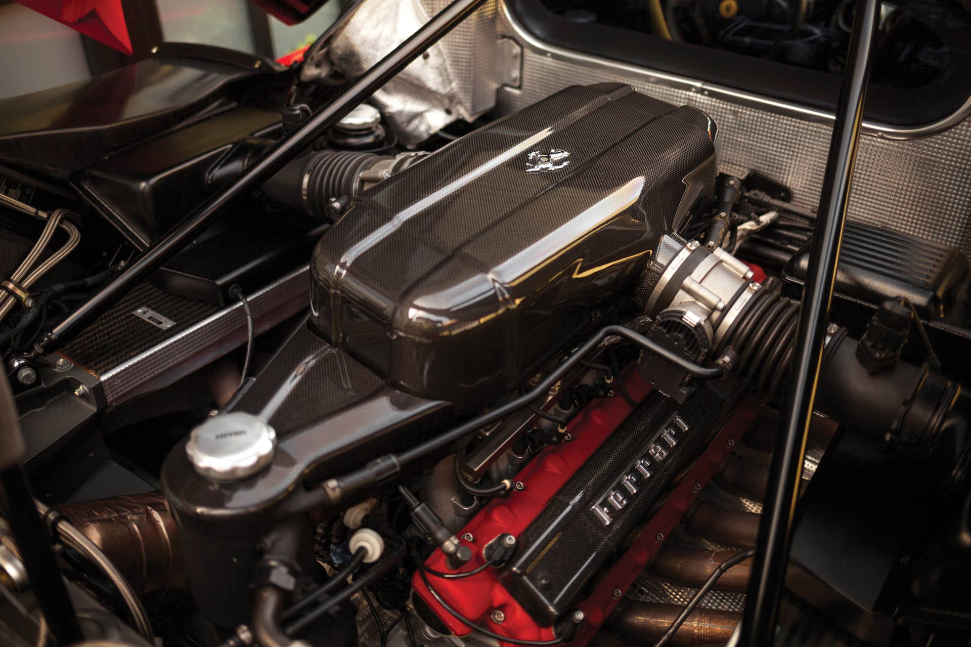 Floyd Mayweather Ferrari Enzo engine
