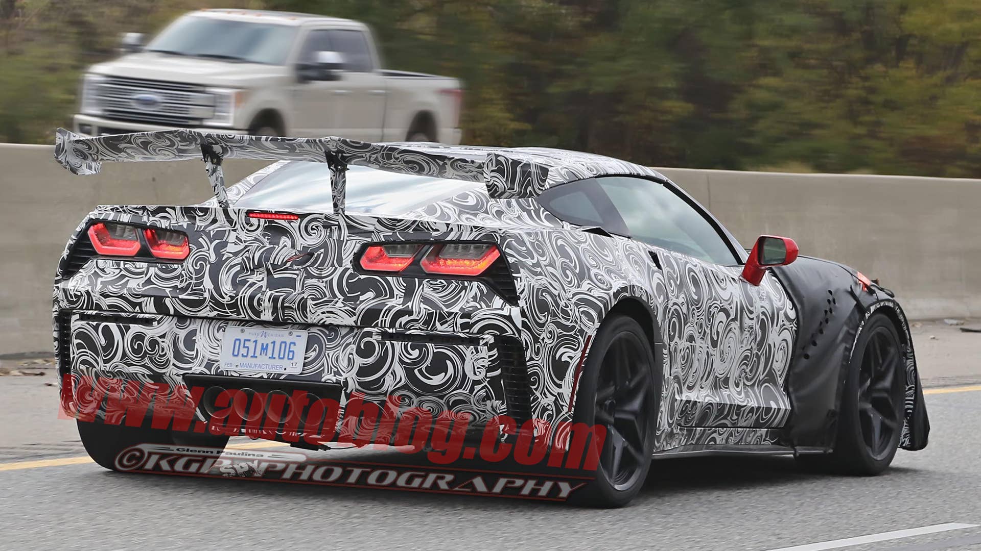 2018 Chevrolet Corvette ZR1 Spy Shots