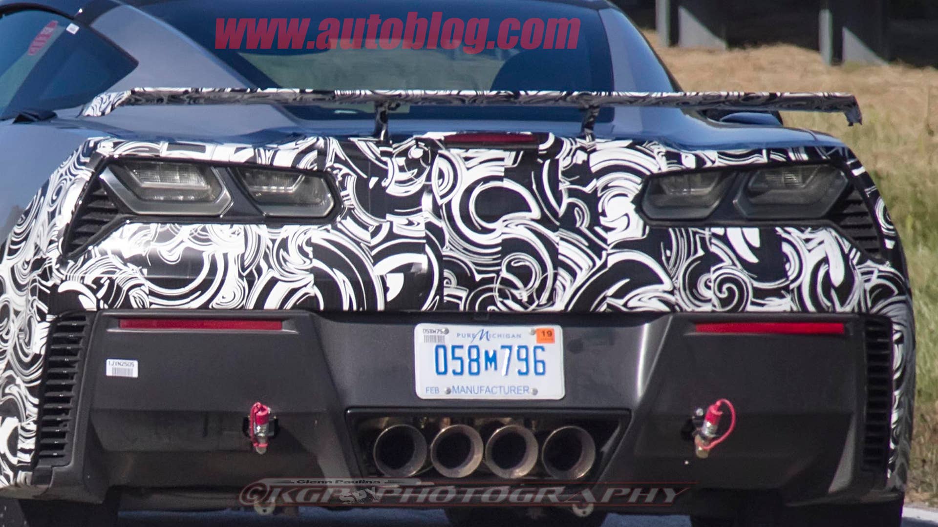 2018 Chevrolet Corvette ZR1 Spy Shots