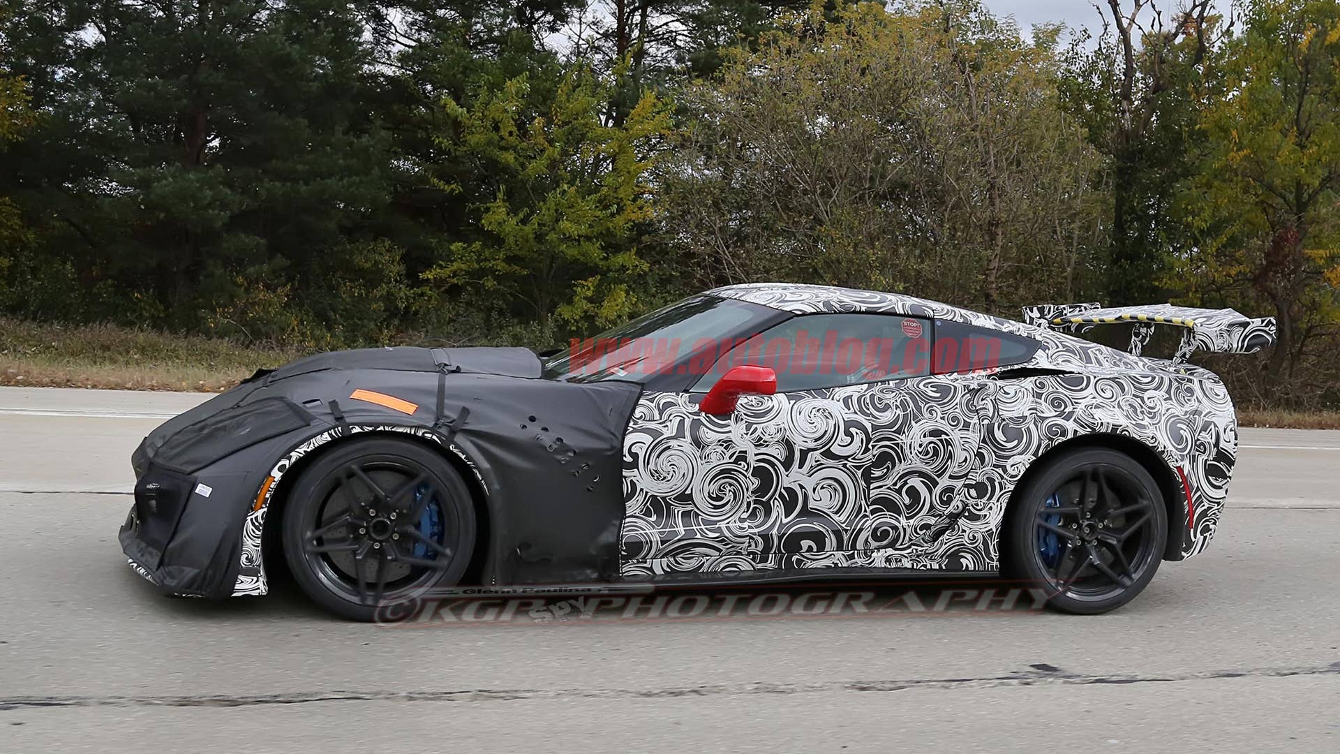 2018 Chevrolet Corvette ZR1 Spy Shots