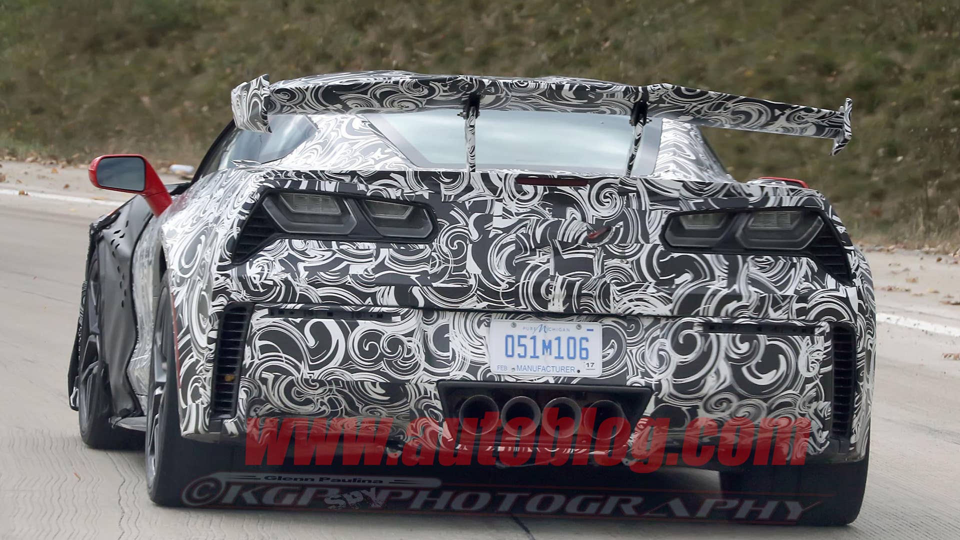 2018 Chevrolet Corvette ZR1 Spy Shots