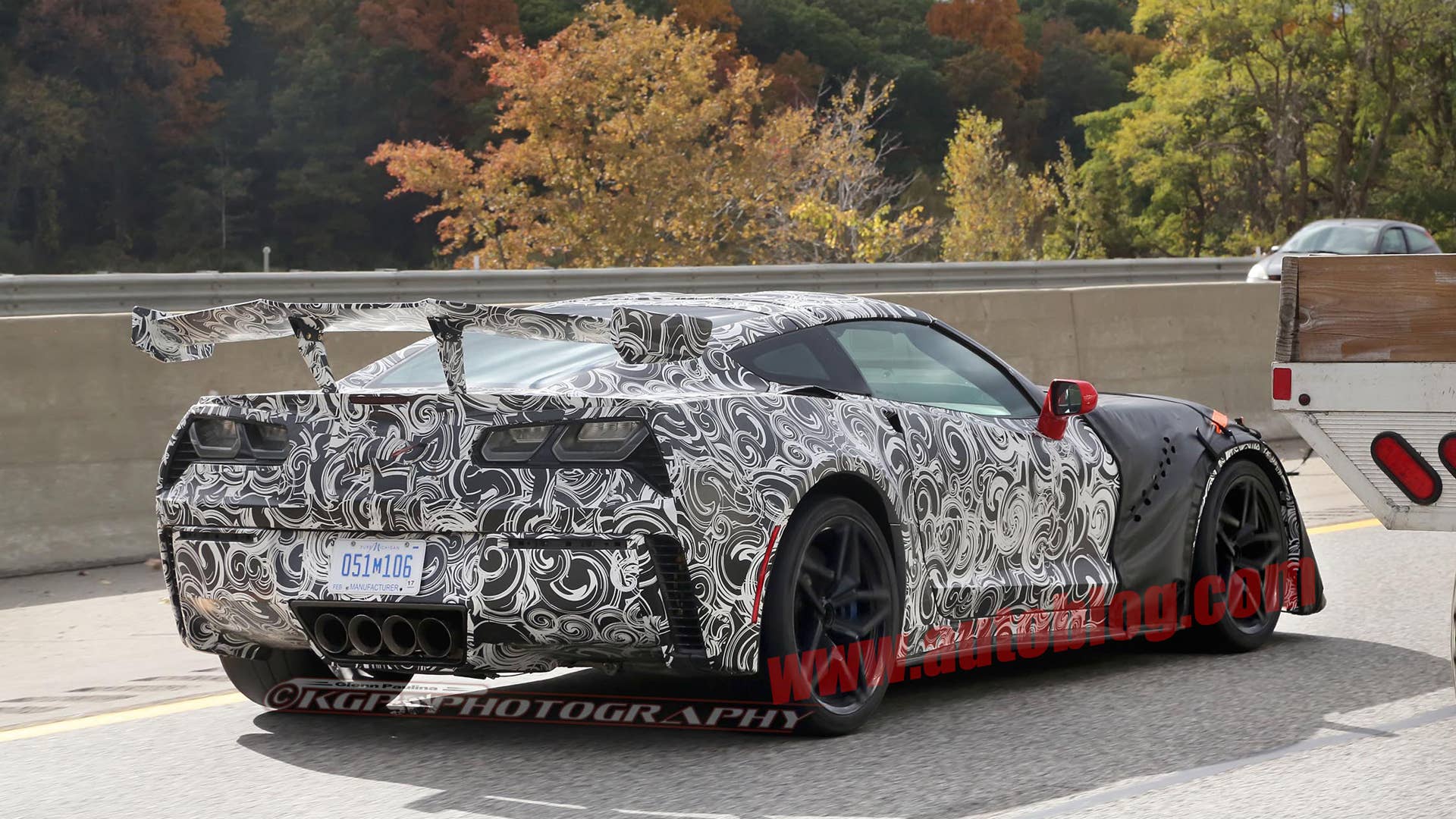 2018 Chevrolet Corvette ZR1 Spy Shots