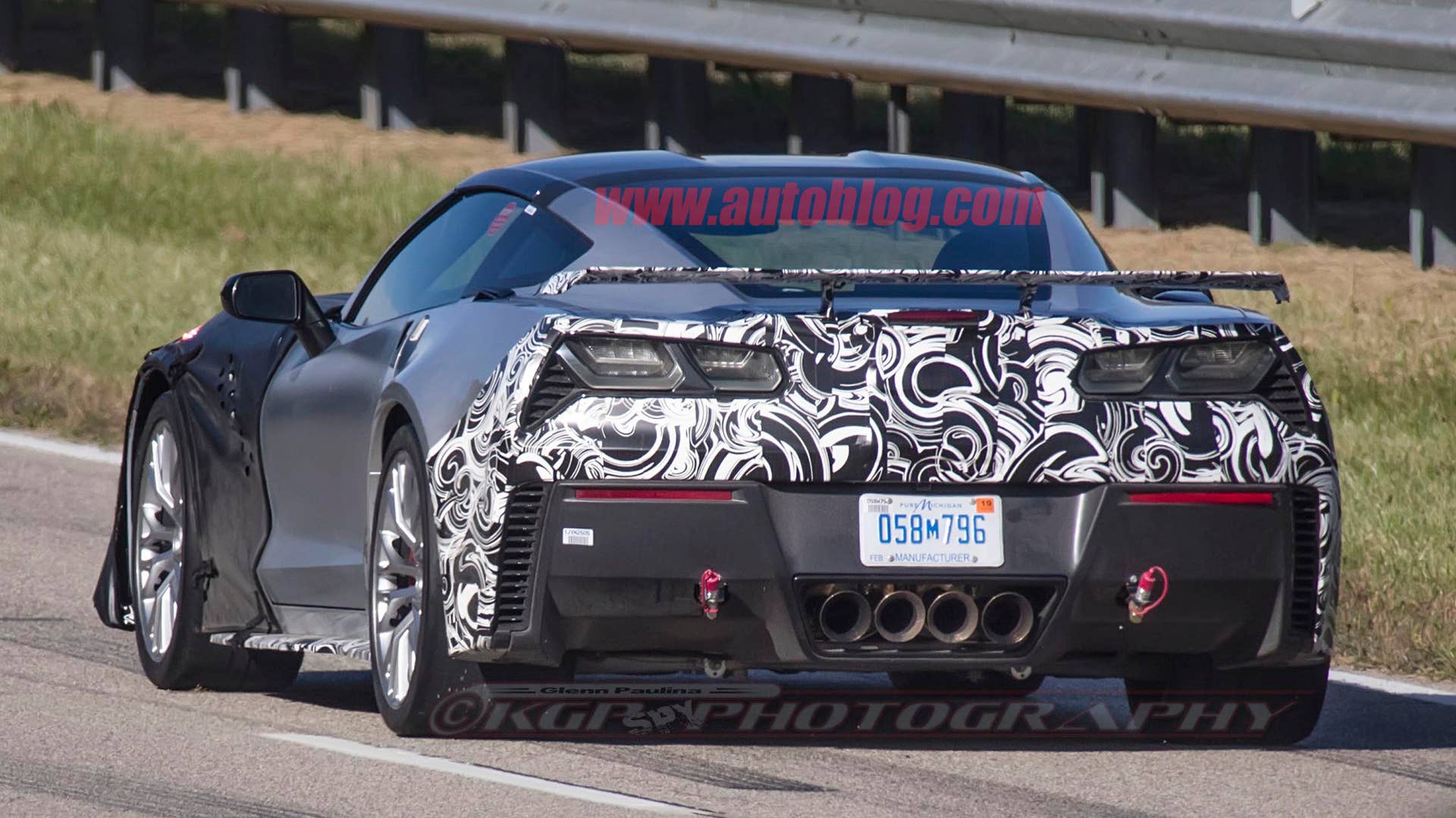 2018 Chevrolet Corvette ZR1 Spy Shots