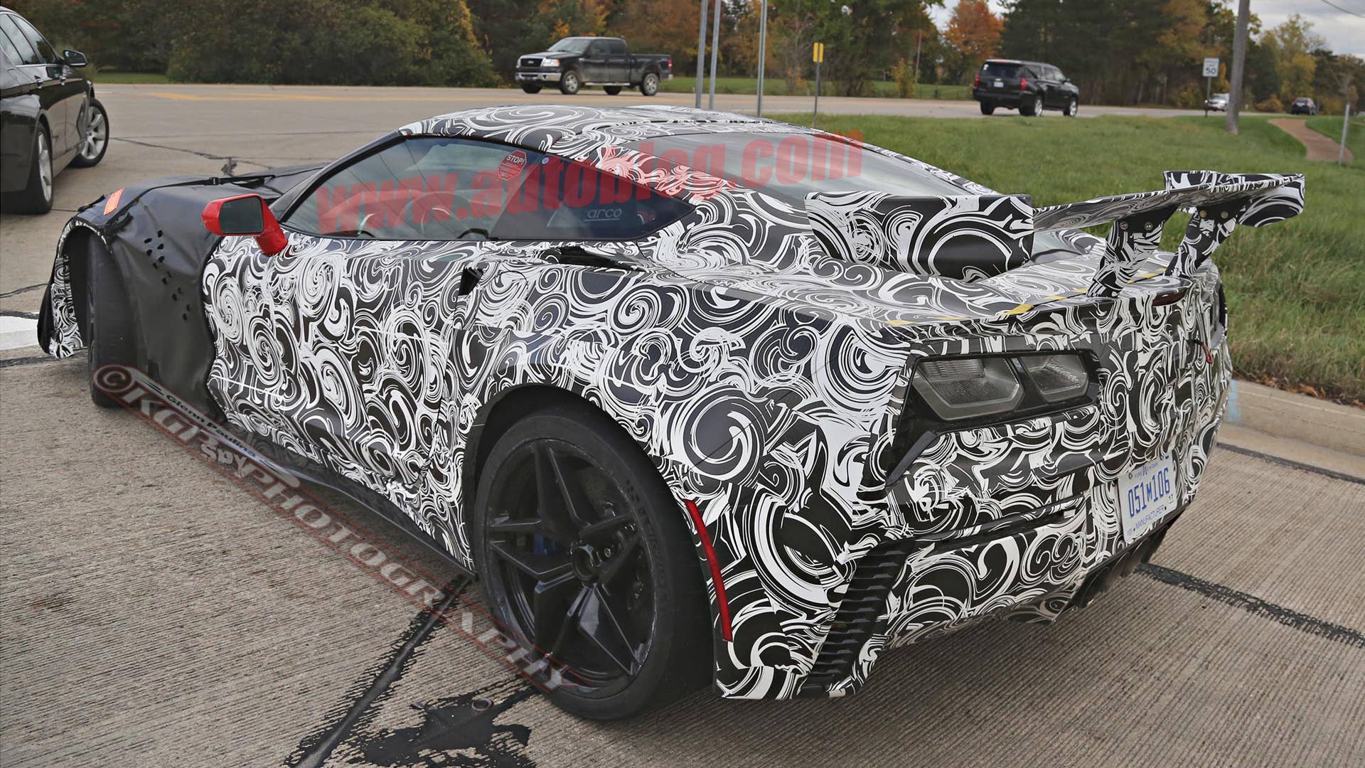 2018 Chevrolet Corvette ZR1 Spy Shots