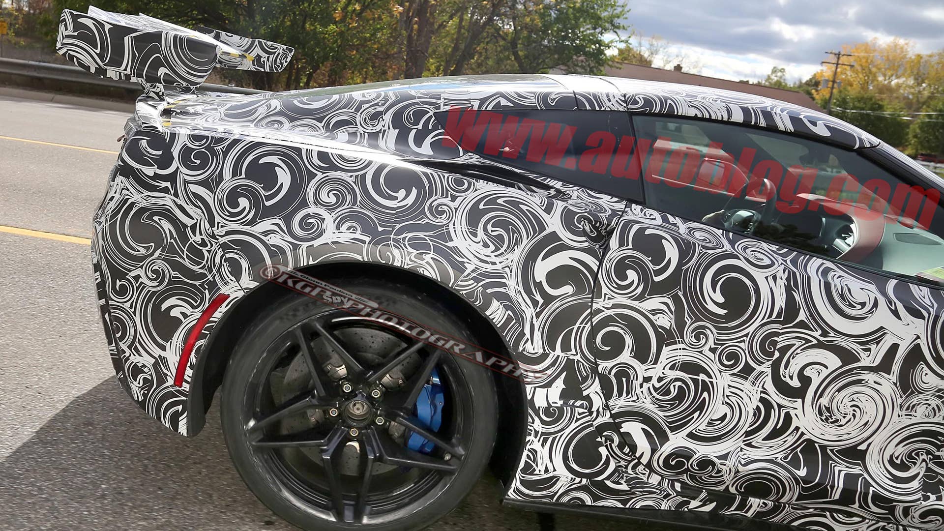 2018 Chevrolet Corvette ZR1 Spy Shots