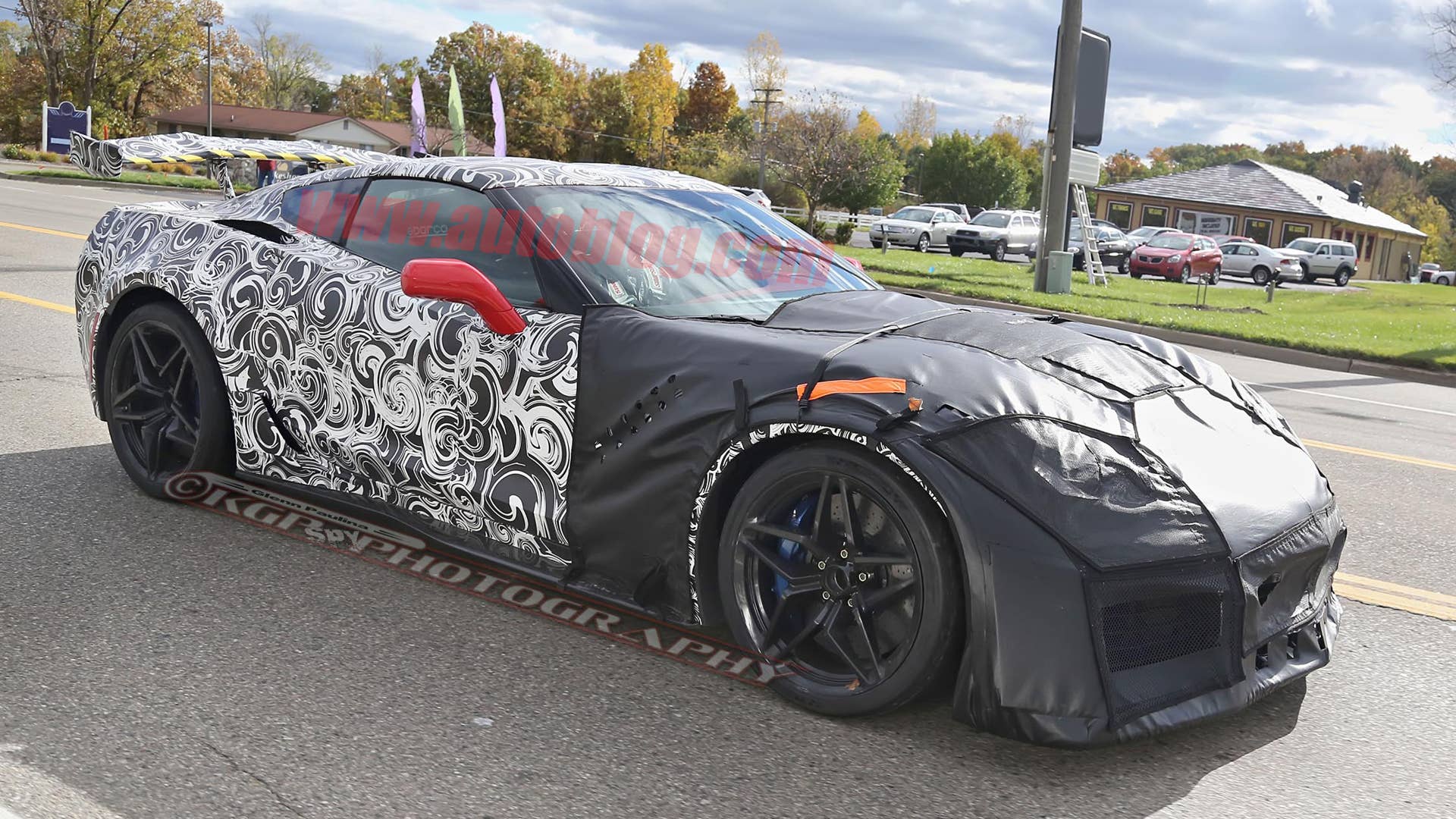 2018 Chevrolet Corvette ZR1 Spy Shots