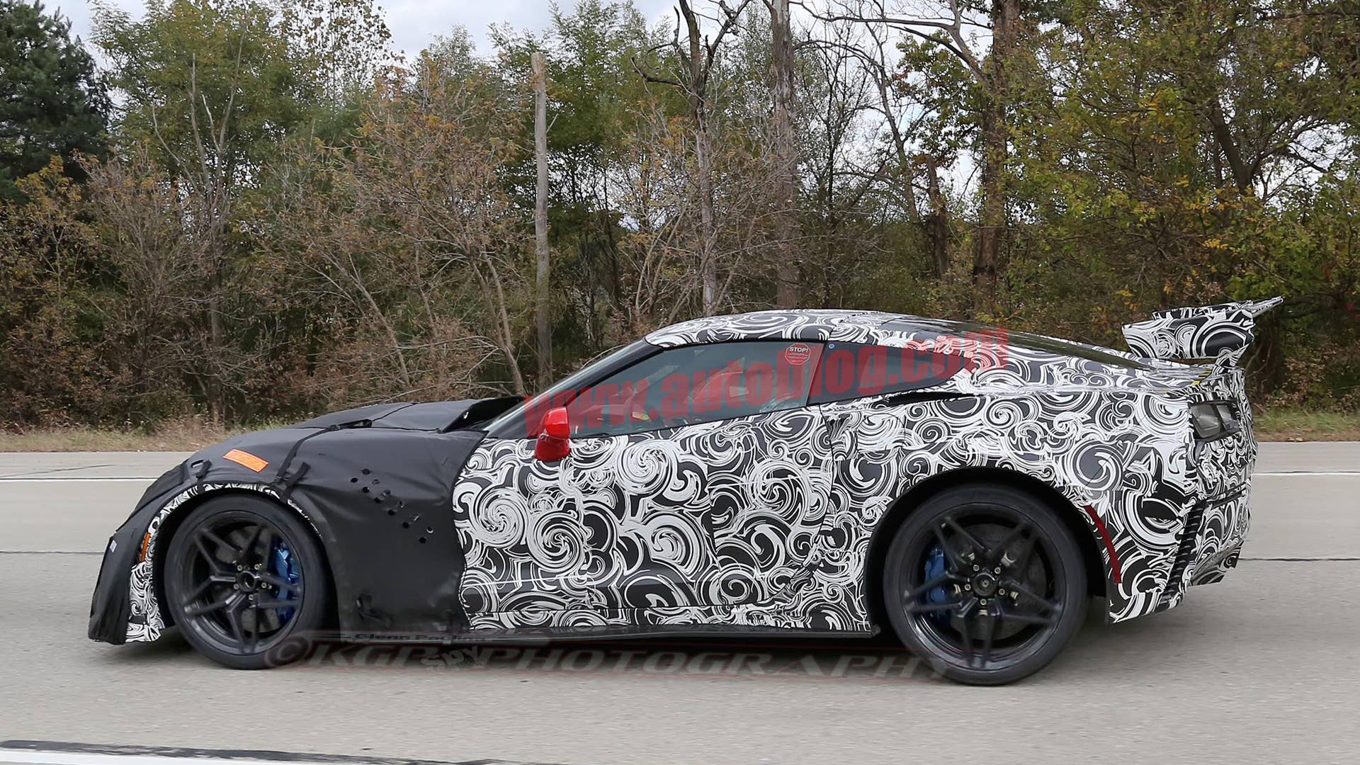 2018 Chevrolet Corvette ZR1 Spy Shots