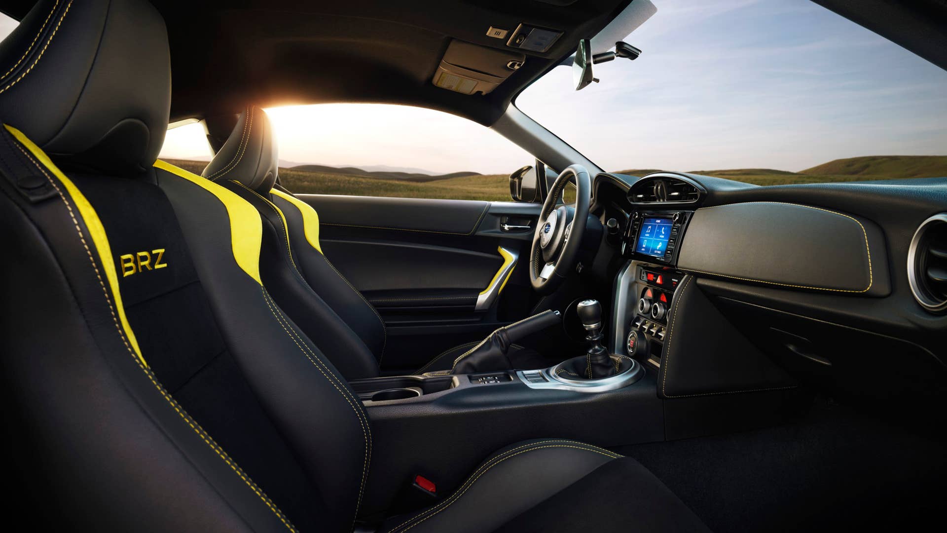 2017 Subaru BRZ Series.Yellow interior