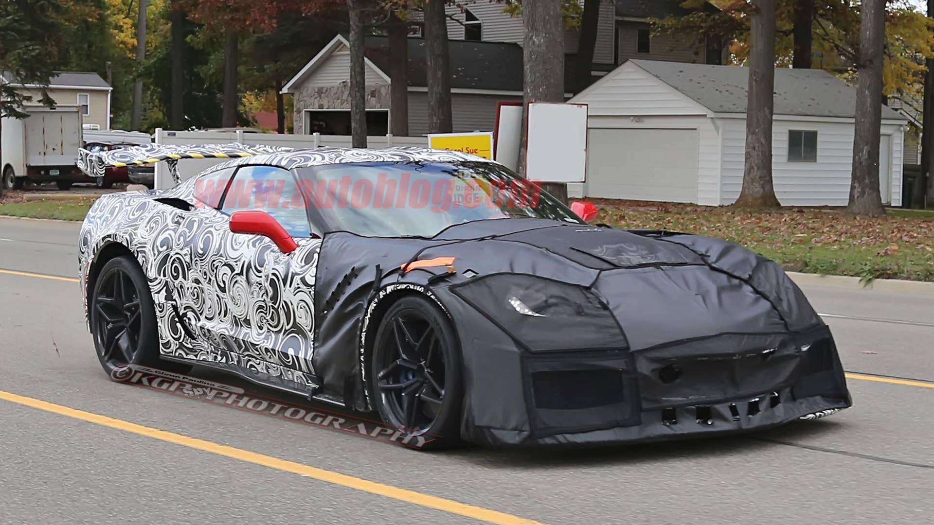 2018 Chevrolet Corvette ZR1 Spy Shots
