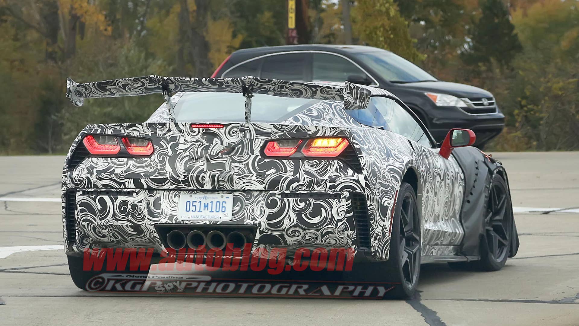 2018 Chevrolet Corvette ZR1 Spy Shots