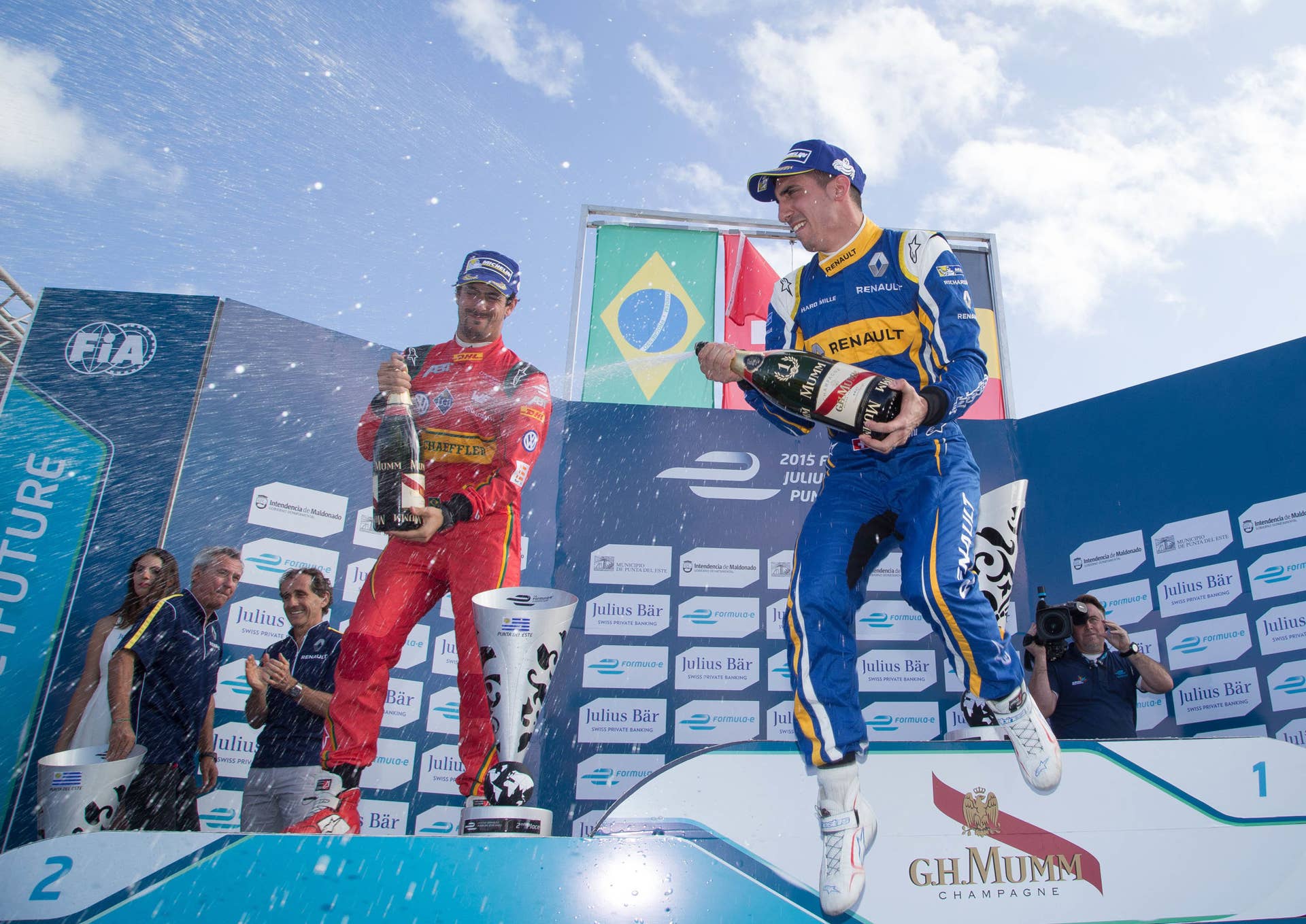 2015 Punta del Este ePrix Podium