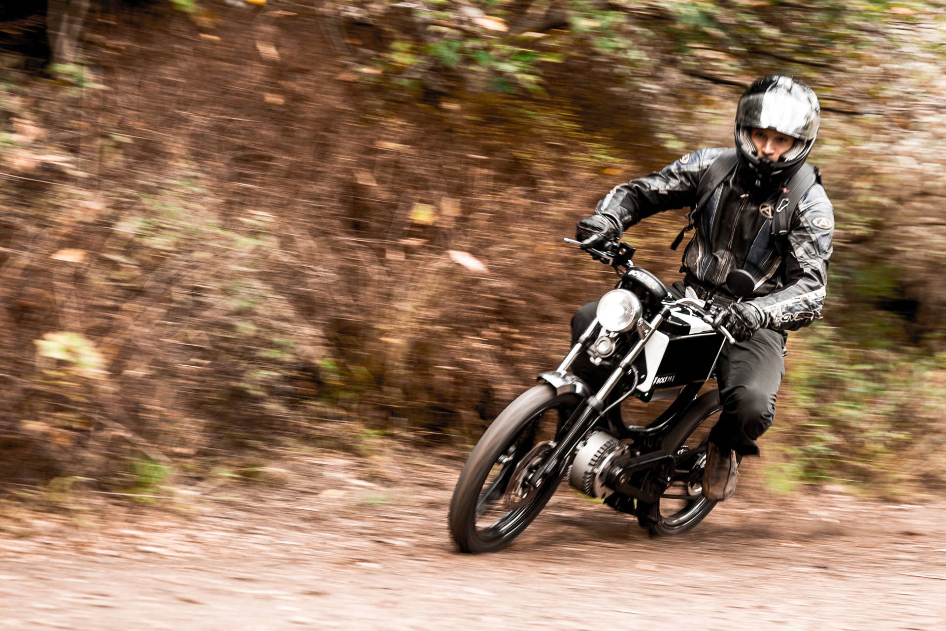 Bolt Motorbikes M-1 electric moped in action