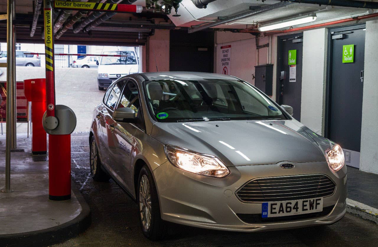ford godrive carsharing in london parking
