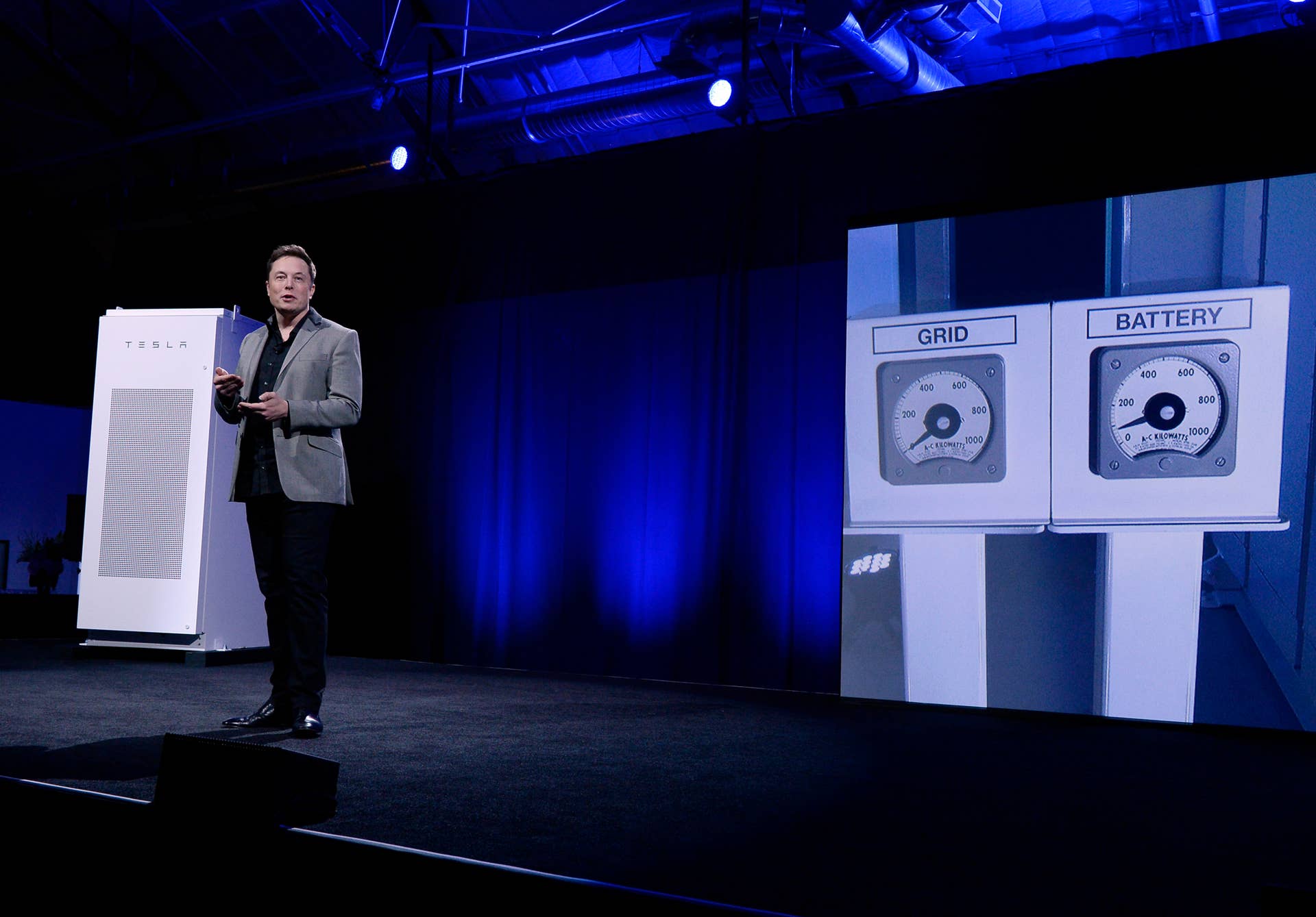 Tesla Unveils New Battery System