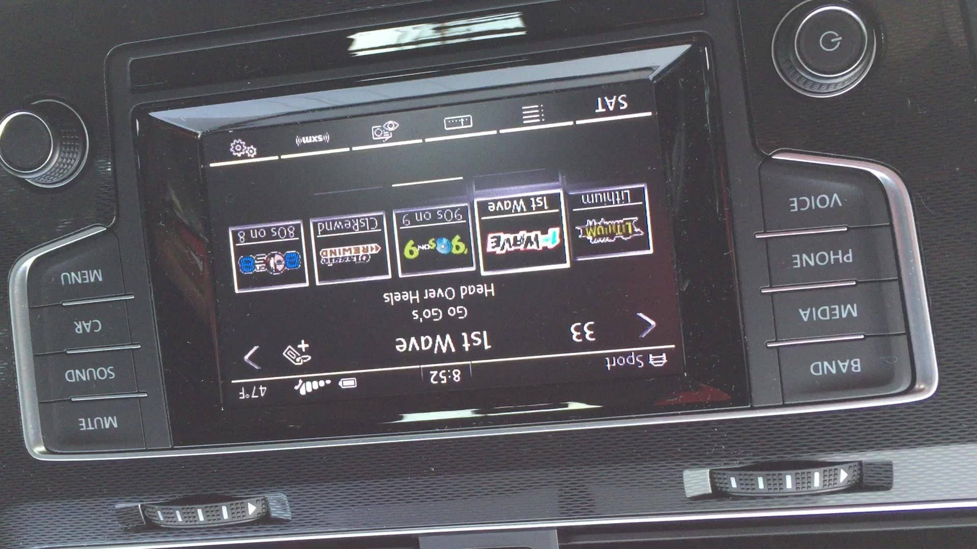 Here's a look at the friendly little cell phone reminder in the infotainment of our long-term Volkswagen GTI.