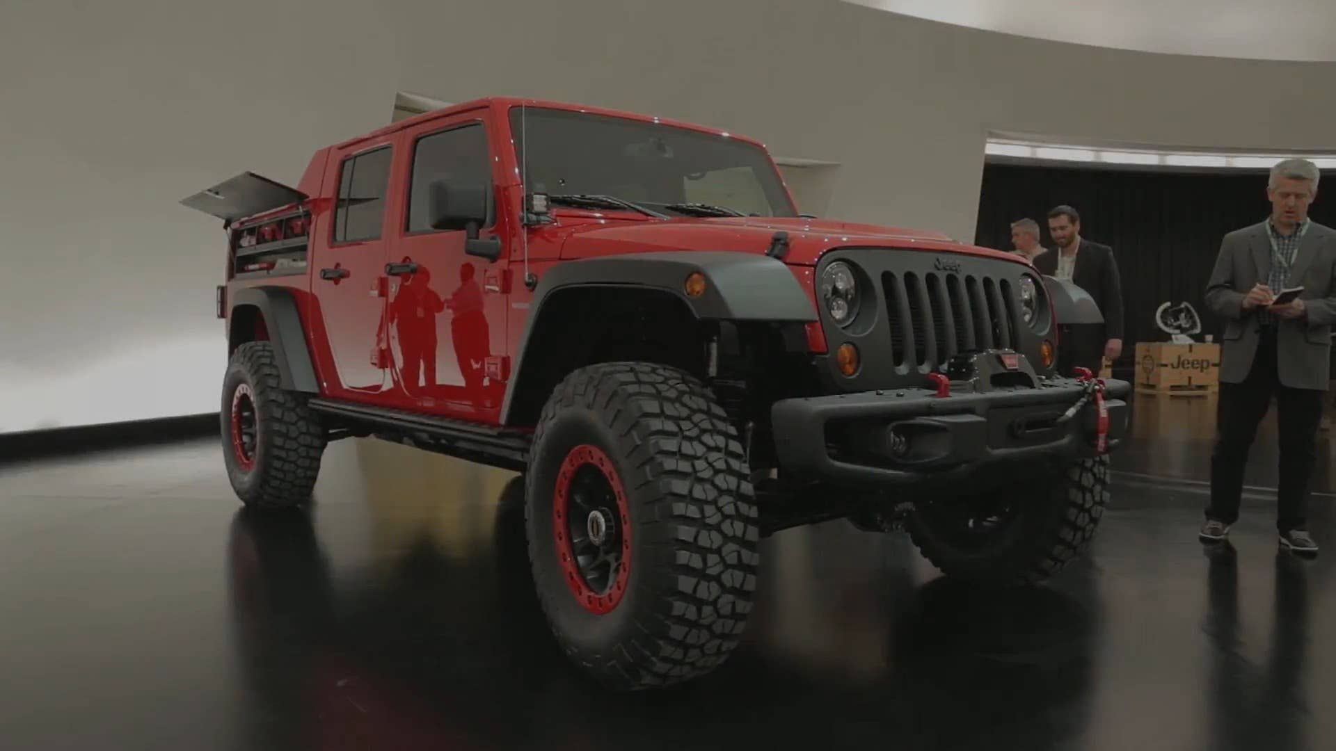 Jeep unveiled the Wrangler Red Rock Responder, one of seven new concepts that will participate in the 49th annual Easter Jeep Safari in Moab, UT.