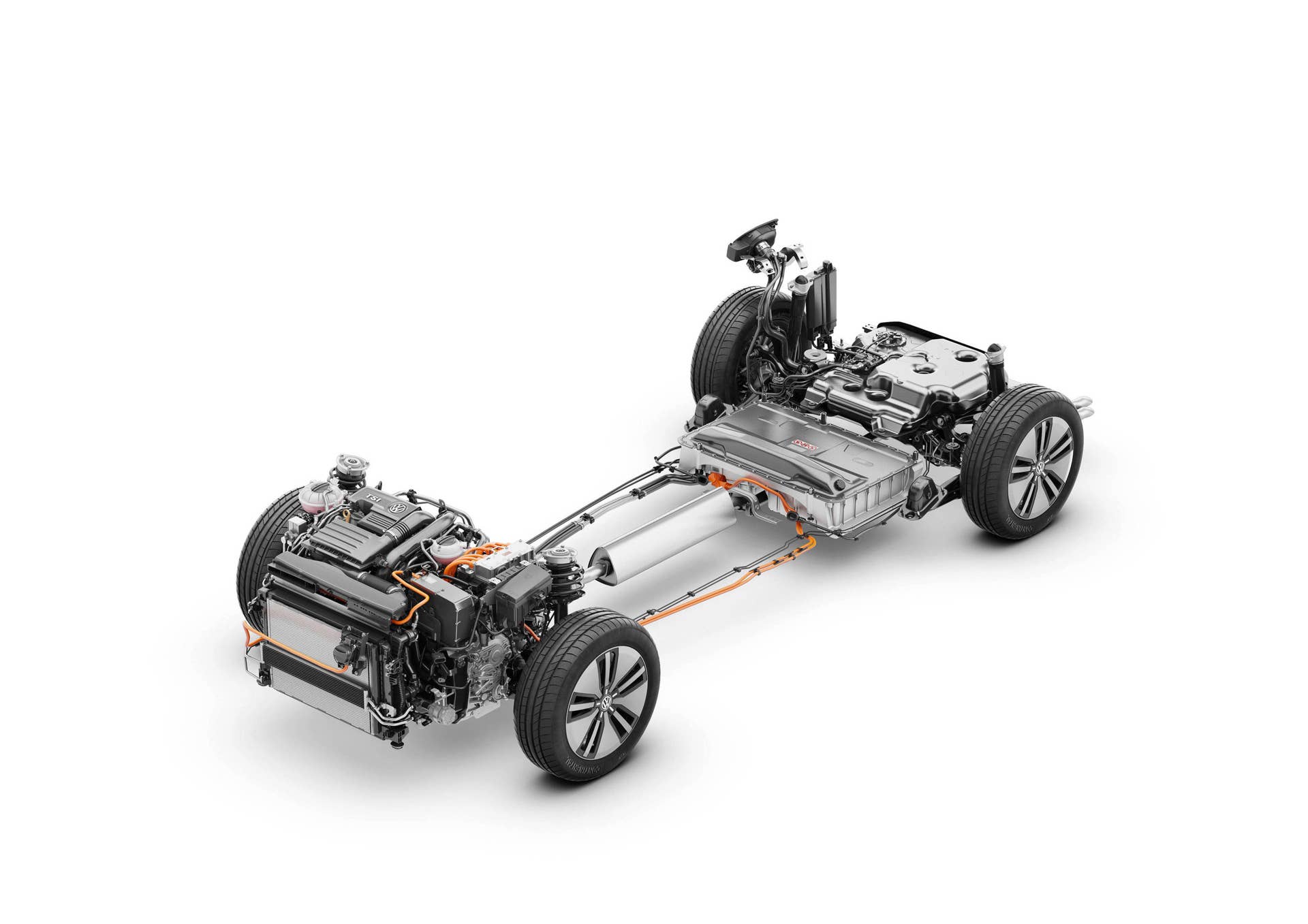 Volkswagen Passat GTE powertrain