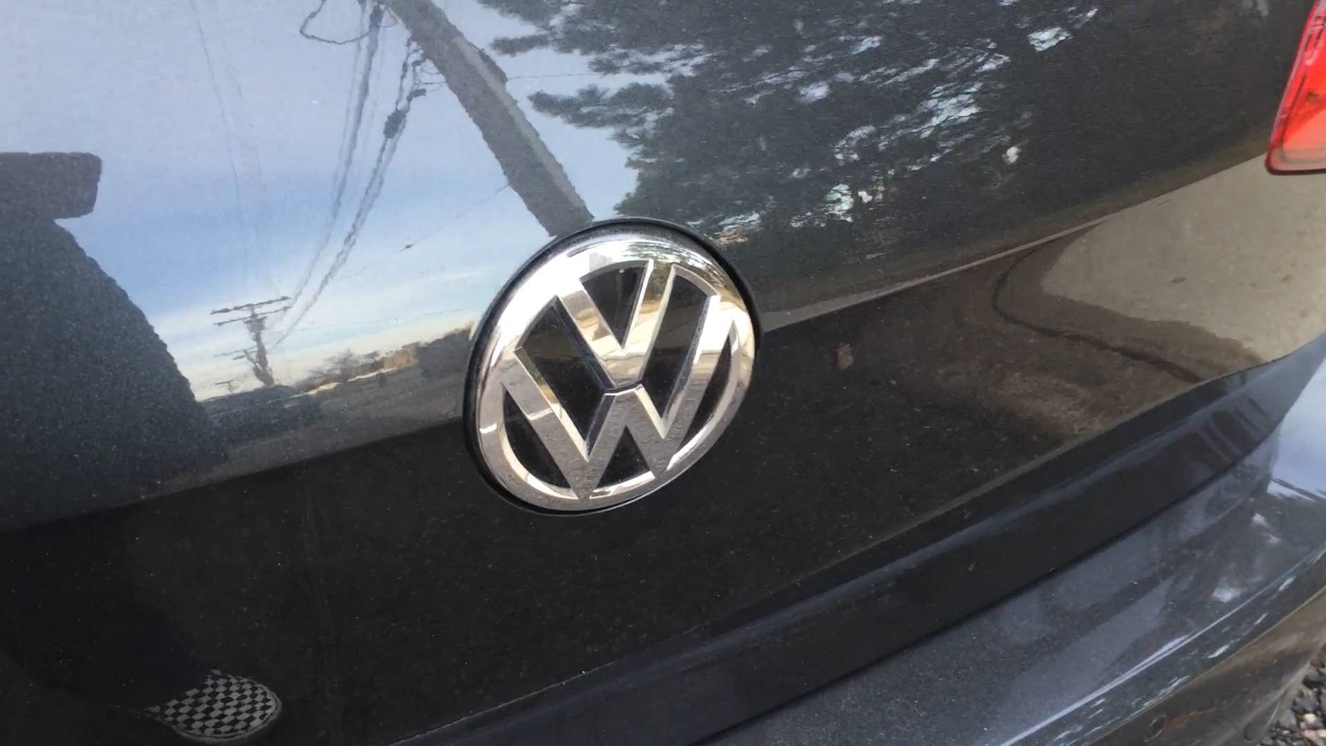 Here's the nifty trunk release on the 2015 Volkswagen GTI.