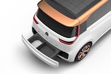 vw volkswagen budd-e concept ces 2016