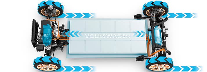 vw volkswagen budd-e concept ces 2016