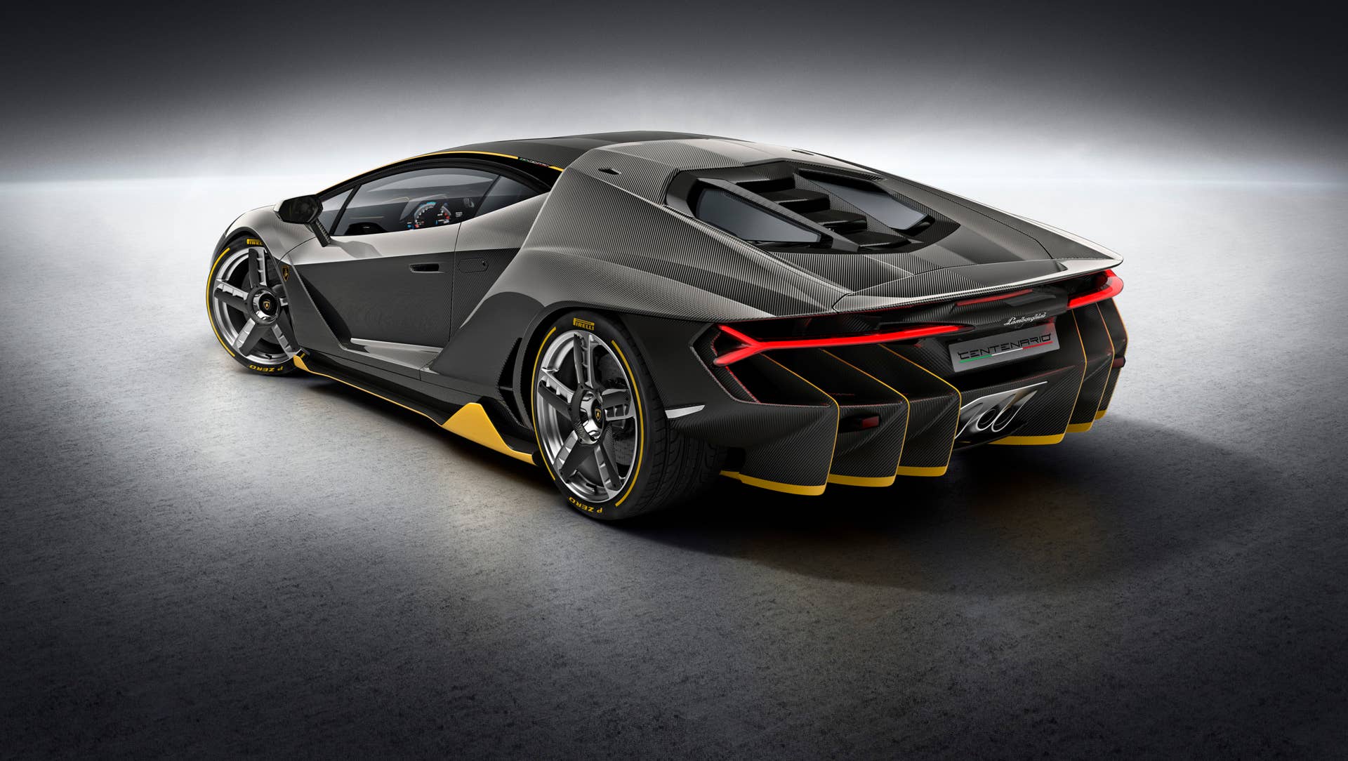Lamborghini Centenario rear 3/4