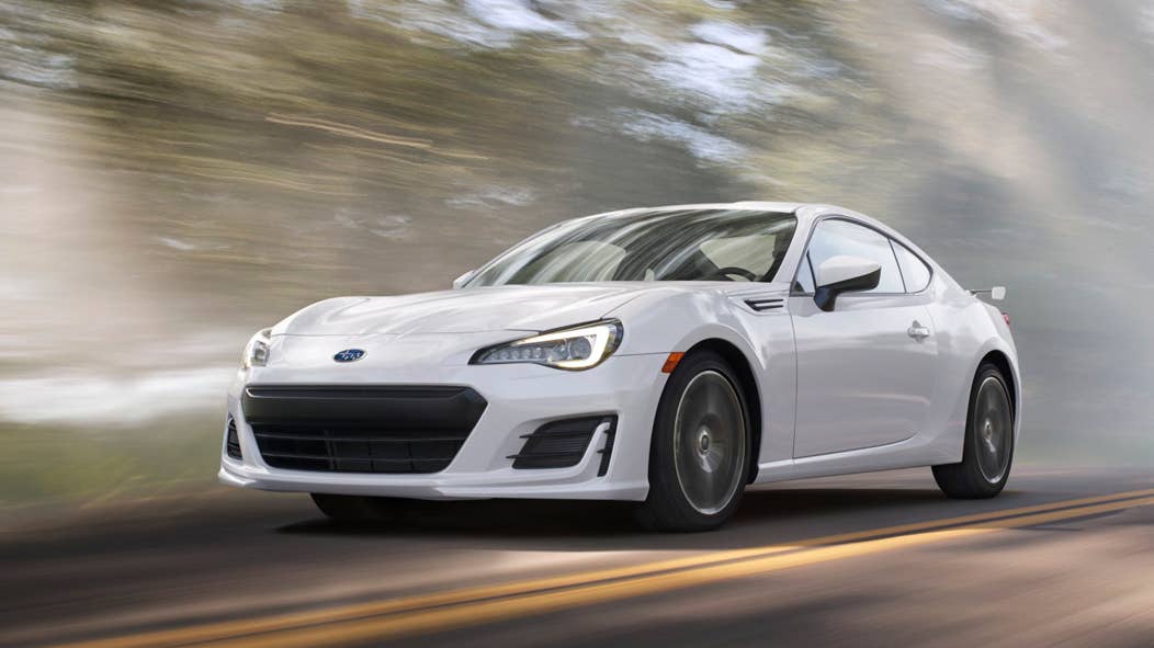 2017 Subaru BRZ front three-quarter