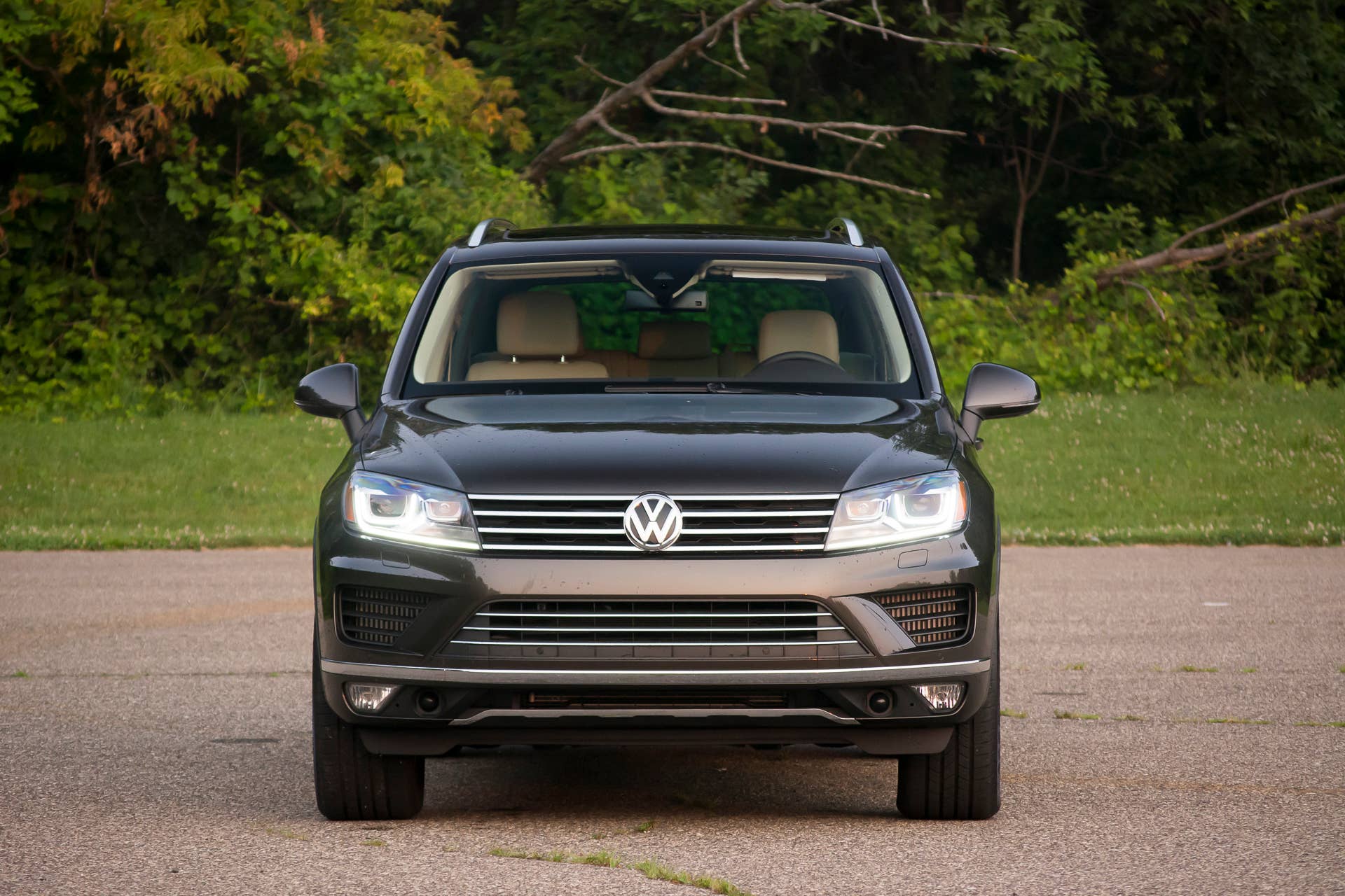 volkswagen touareg tdi v6 headlights