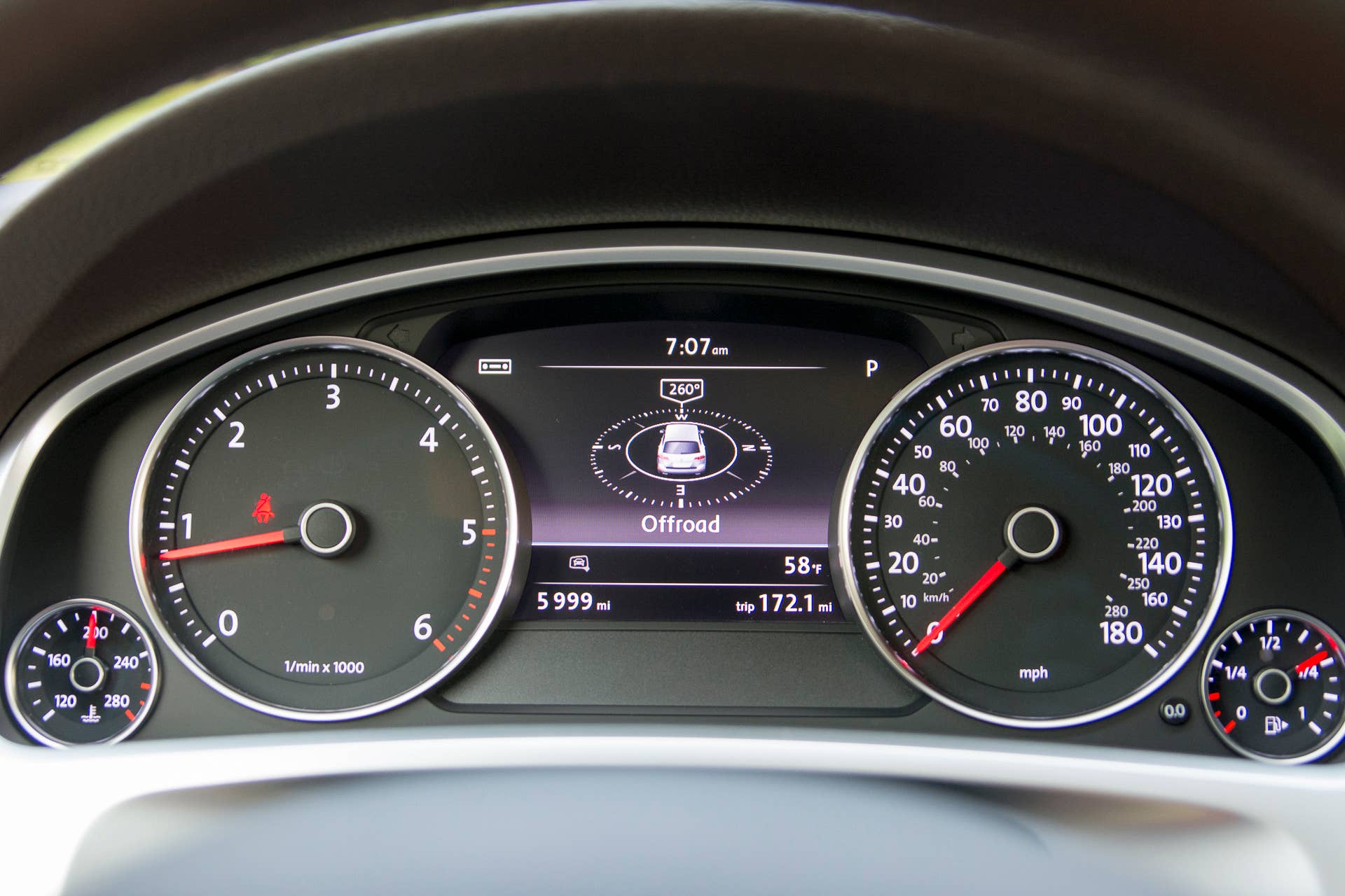 offroad display touareg instruments vw