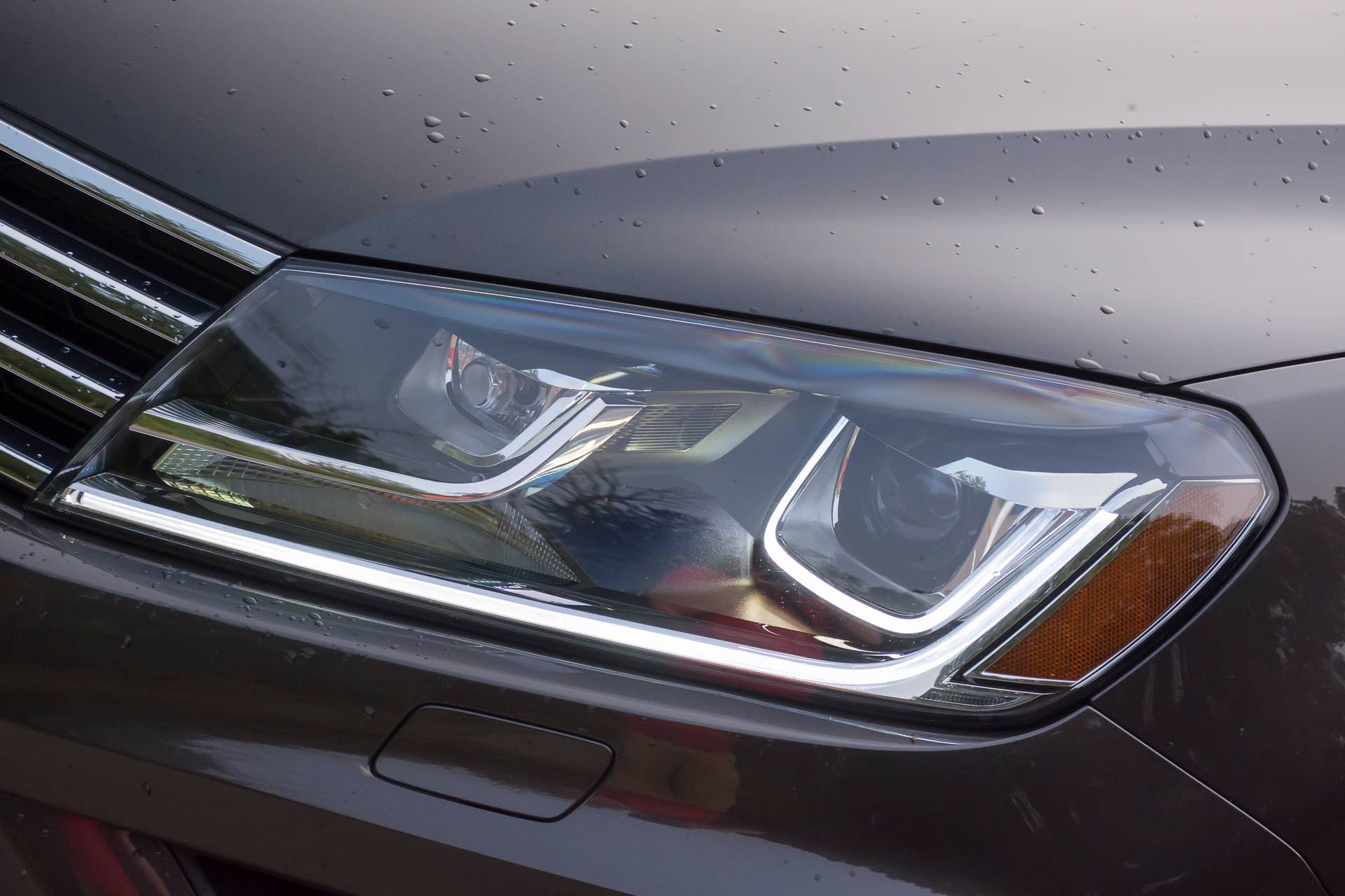 headlight led running light touraeg volkswagen