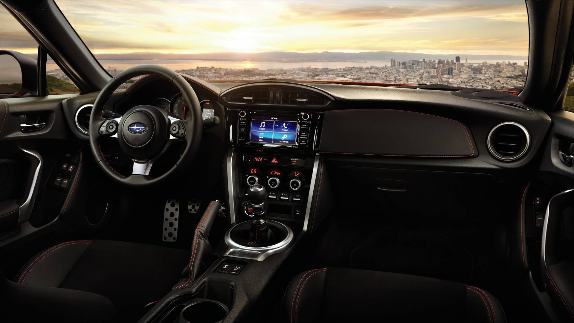 2017 Subaru BRZ interior