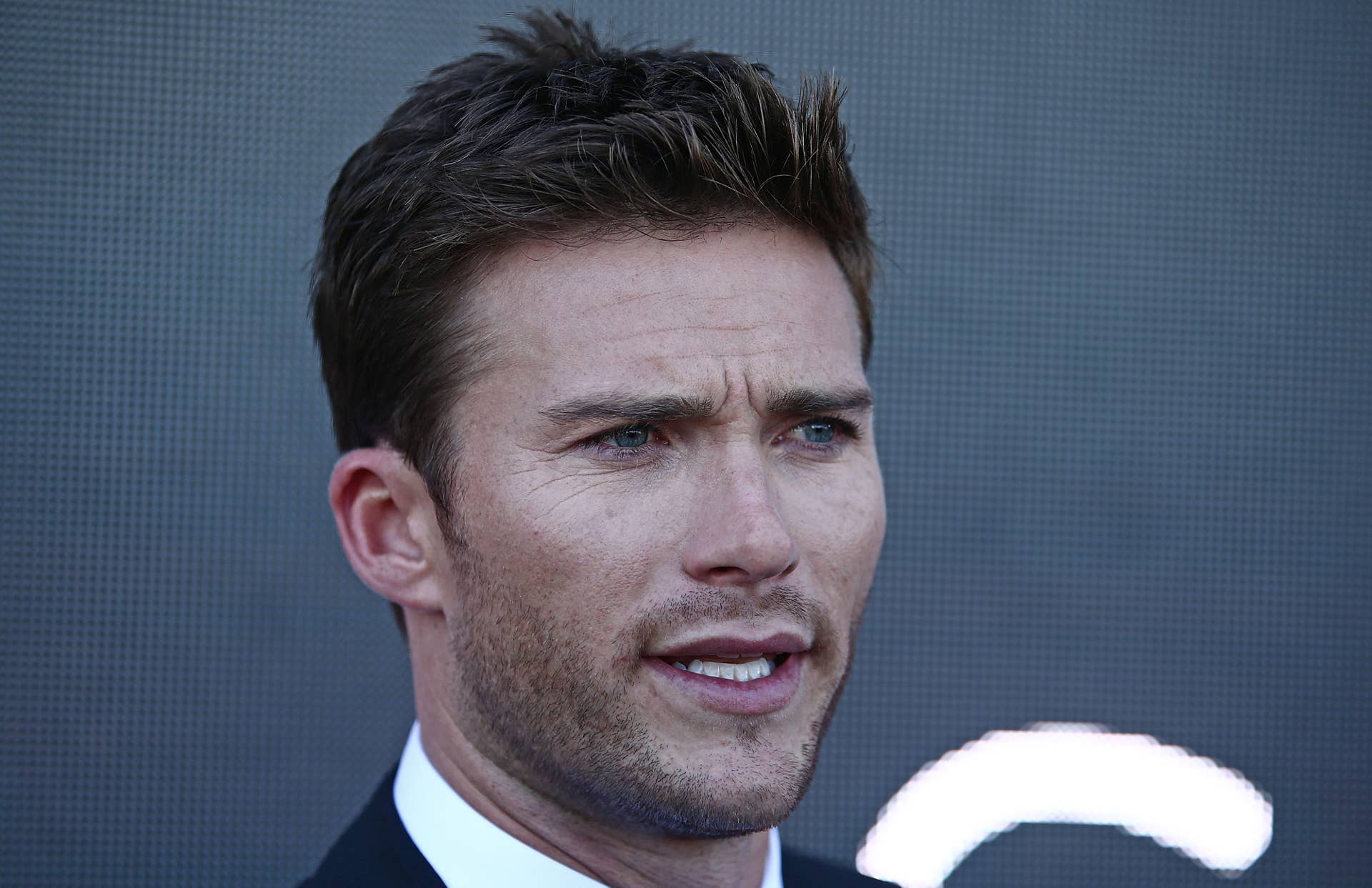 MELBOURNE, AUSTRALIA - OCTOBER 29: Scott Eastwood poses at the Sensis Marquee on Derby Day at Flemington Racecourse on October 29, 2016 in Melbourne, Australia. (Photo by Scott Barbour/Getty Images)