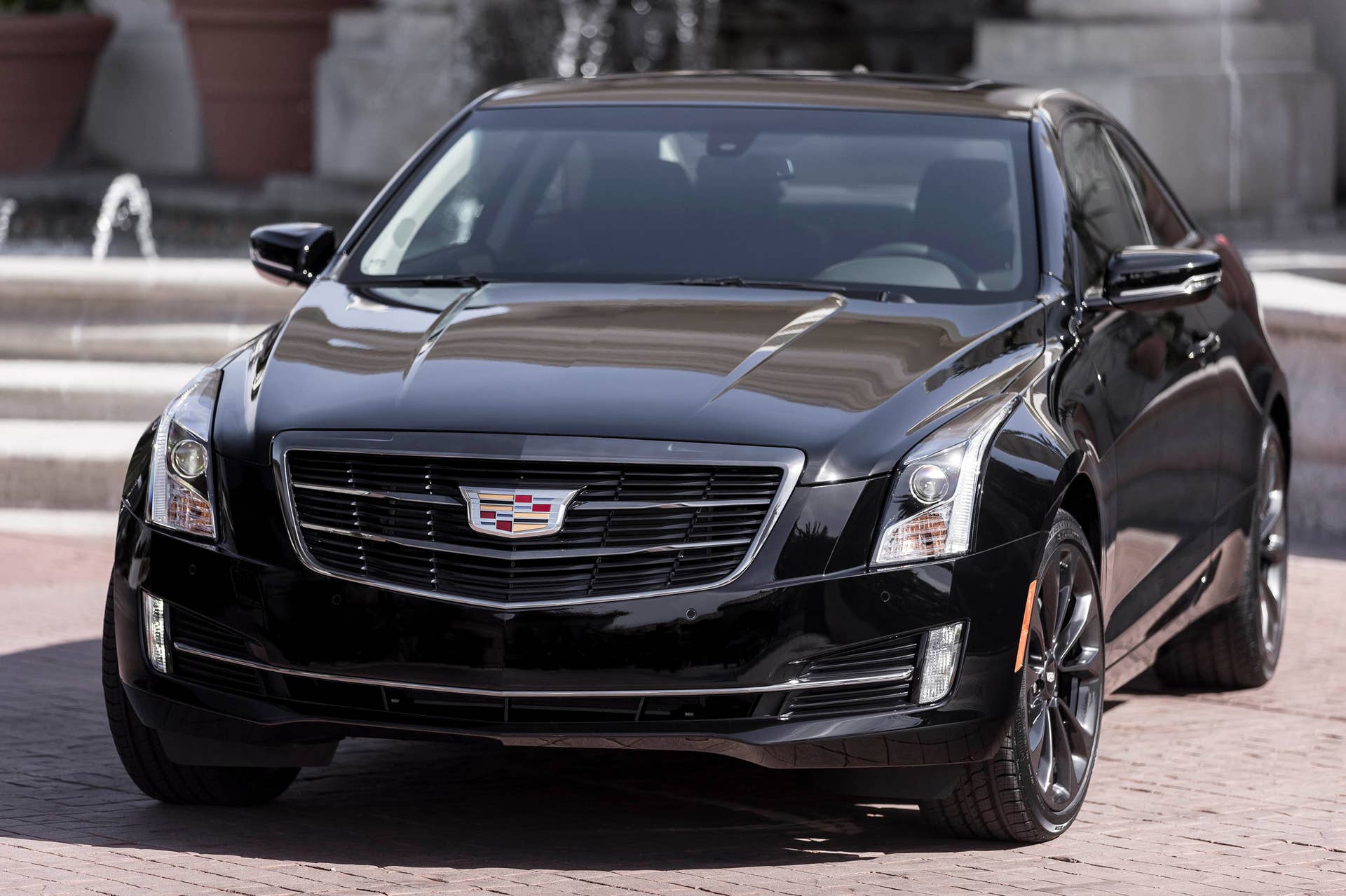 Cadillac ATS coupe with Black Chrome Package