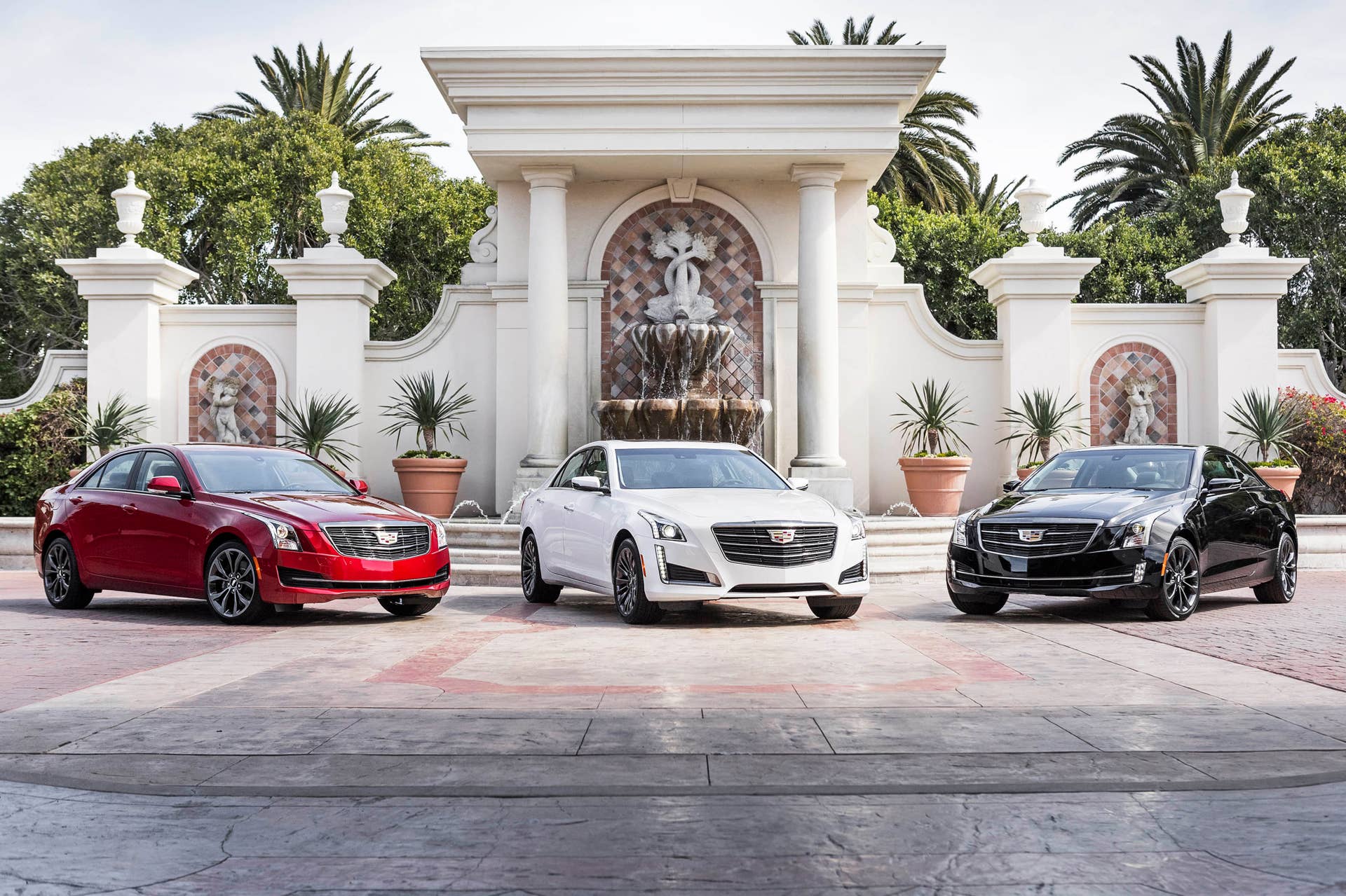 Cadillac ATS sedan, CTS sedan, and ATS coupe with Black Chrome Package