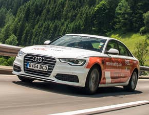 Audi A6 TDI Ultra mileage record