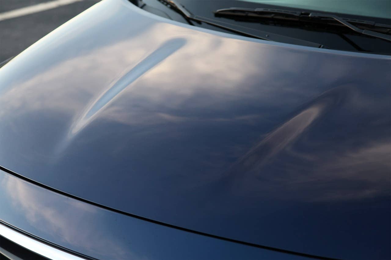 2012 Nissan Versa Sedan hood