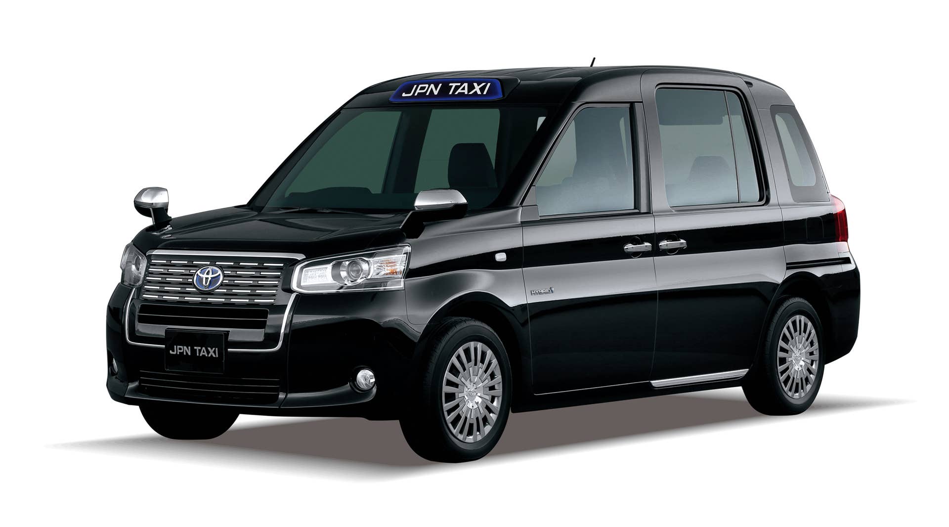 2015 Toyota JPN Taxi Concept front 3/4