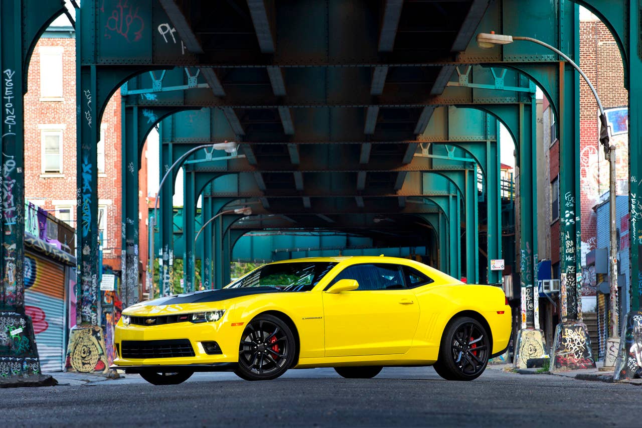 The 2015 Camaro is available with a track-focused 1LE Performance Package.