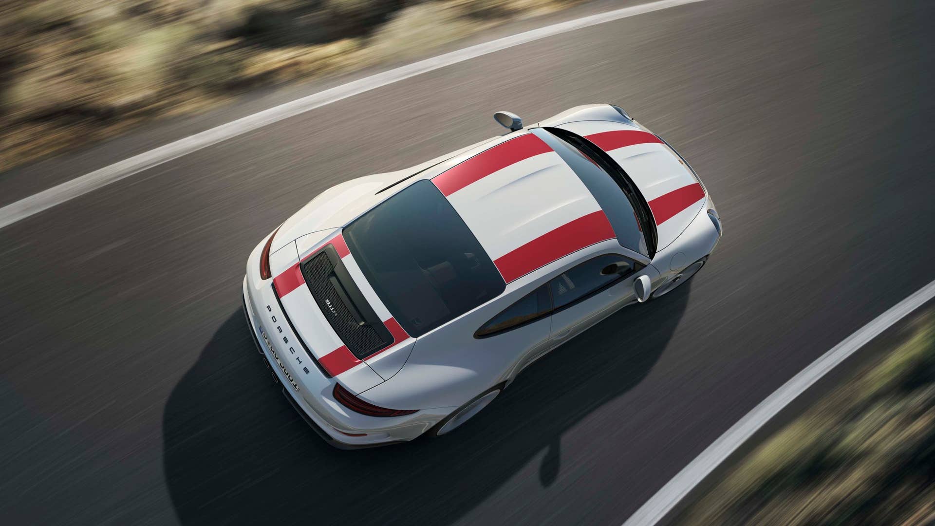 2016 Porsche 911R top