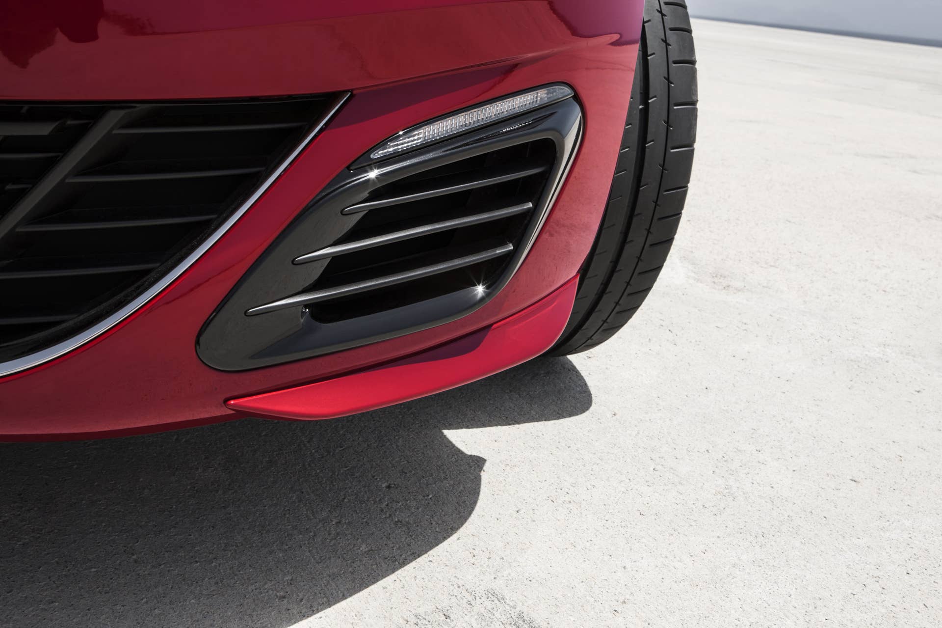 Peugeot 308 GTi front vent