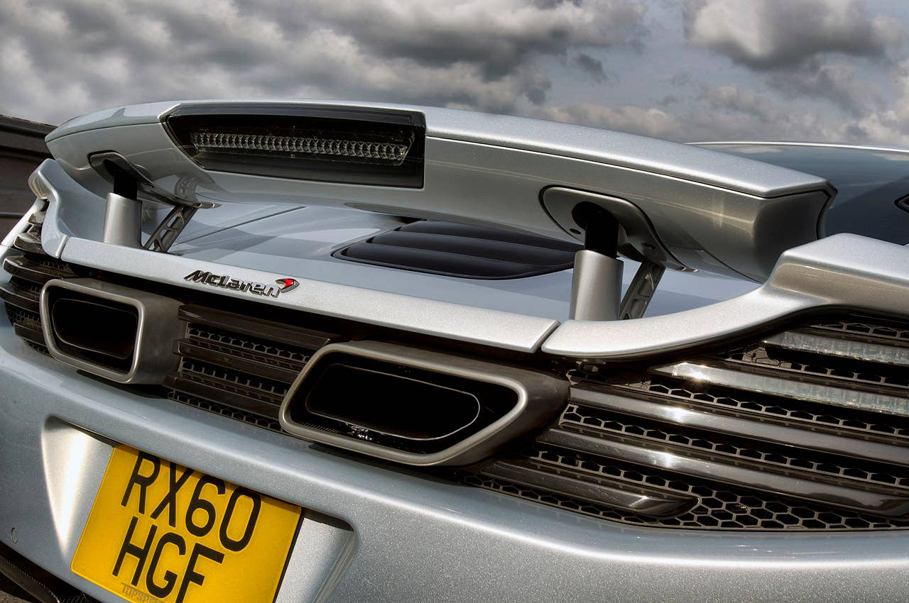 2012 McLaren MP4-12C rear detail