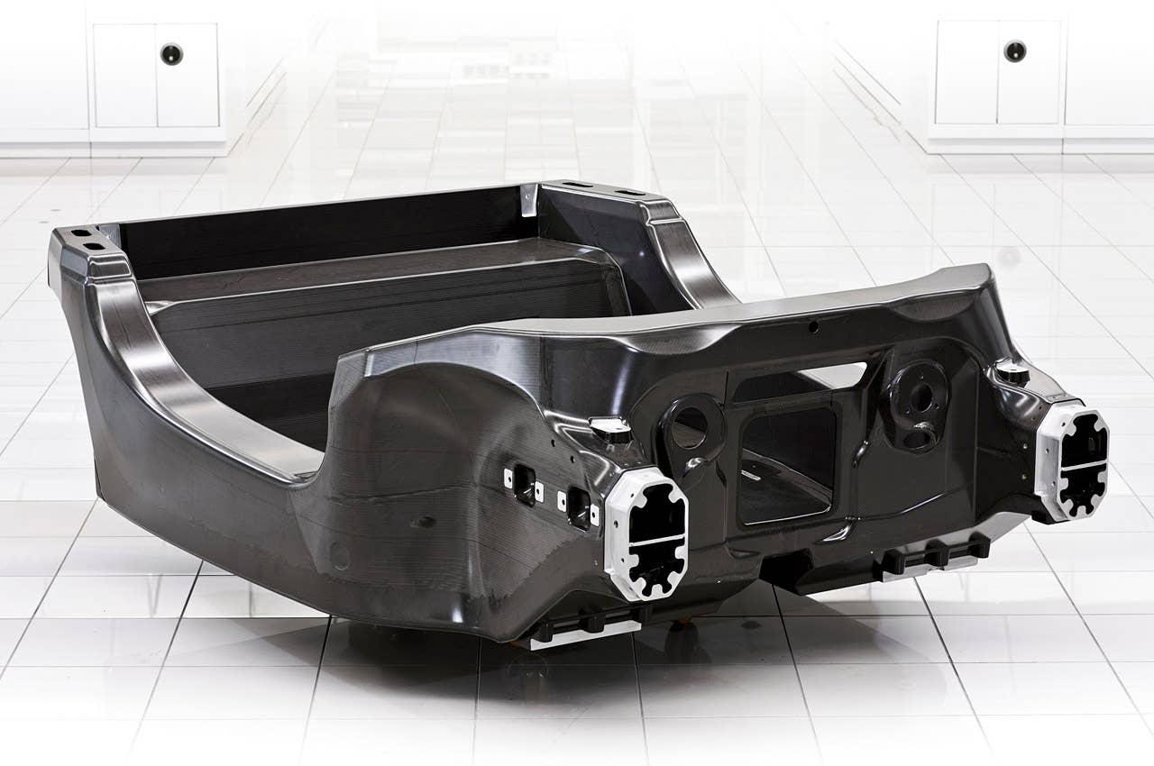 2012 McLaren MP4-12C carbon fiber MonoCell