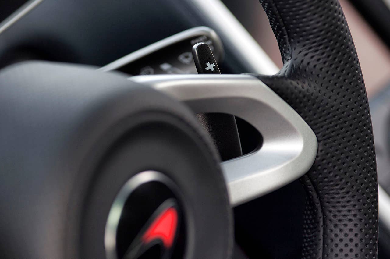 2012 McLaren MP4-12C paddle shifter