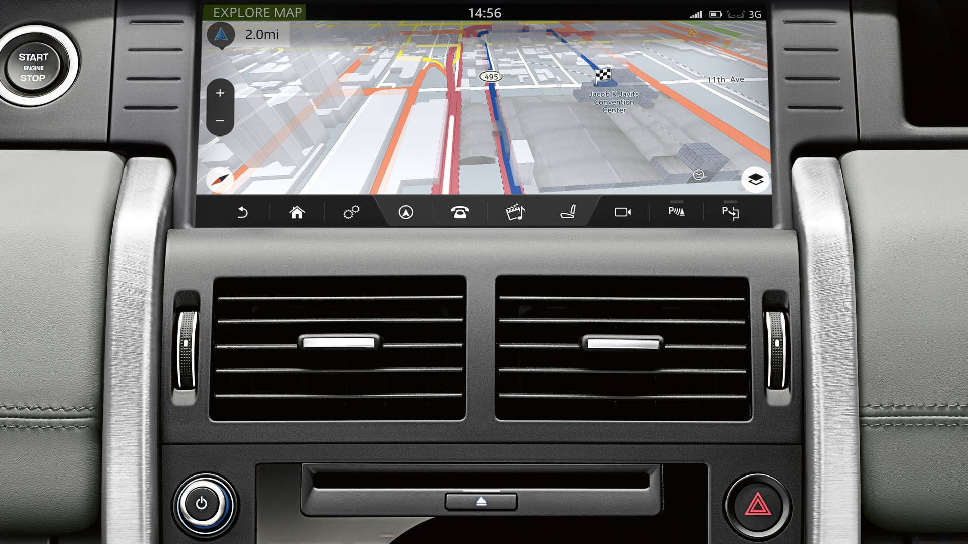 2017 land rover discover sport interior infotainment